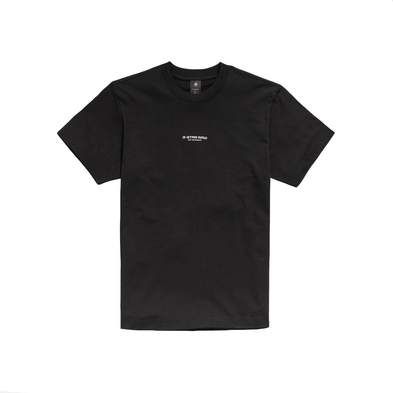 G-Star RAW T-Shirt Center Logo Loose R T Unisex (1-tlg) schwarz