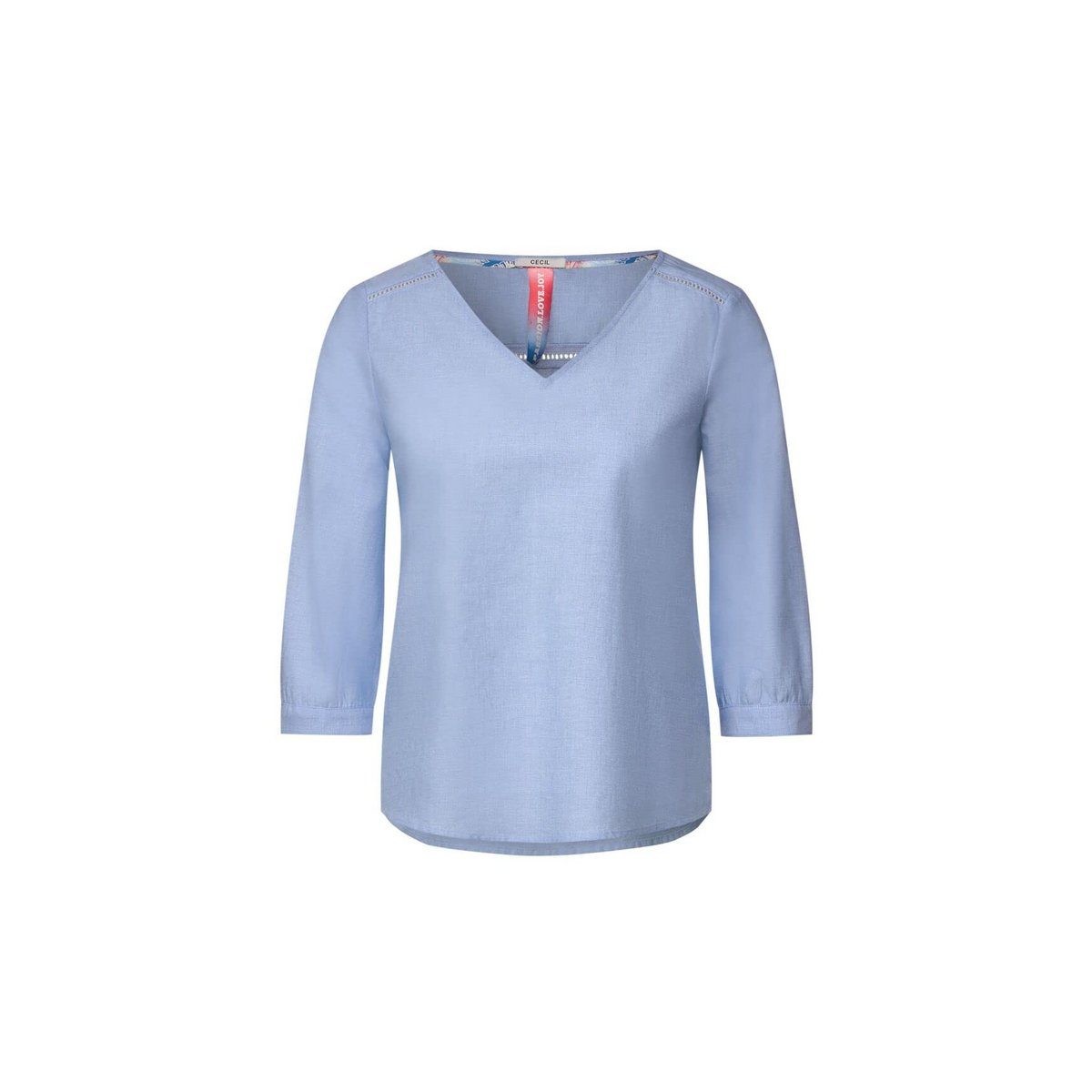 Blusenshirt (1-tlg) blouse blue Cecil blau