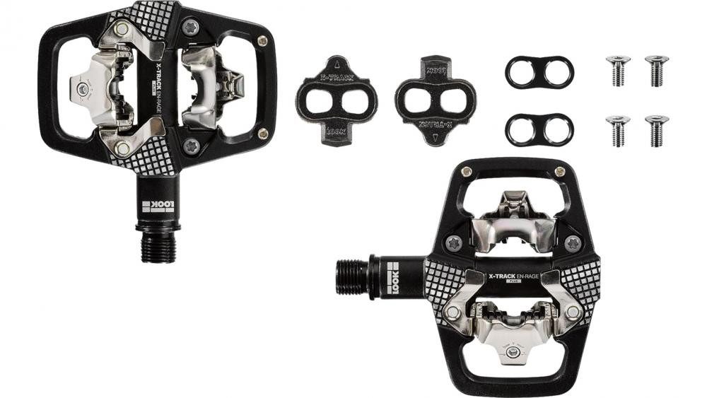 Look Klickpedale LOOK X-Track EN-Rage+ Trail-/Enduro Klickpedal schwarz - 67 mm Plattfo