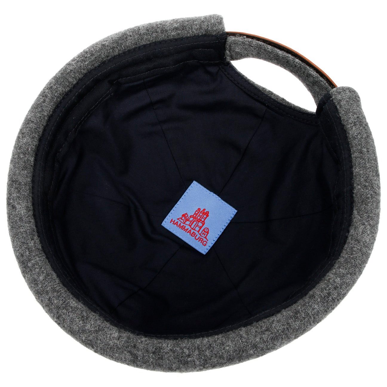 Hammaburg Strickmütze (1-St) Skullcap mit Umschlag