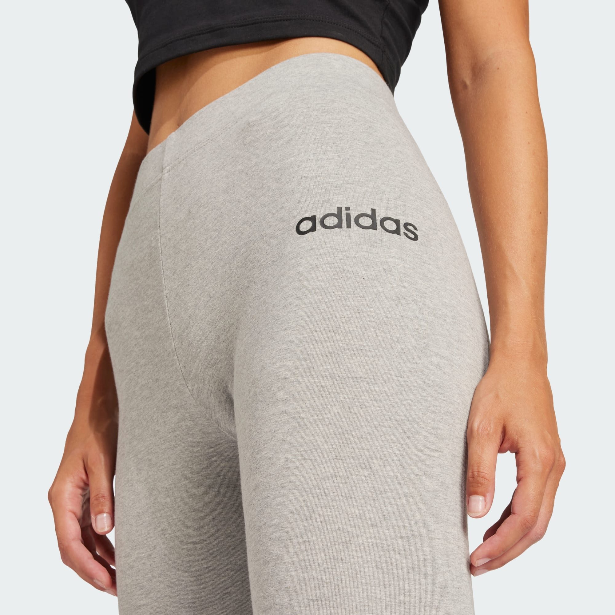 adidas Sportswear Leggings ESSENTIALS LINEAR COTTON LEGGINGS (1-tlg)