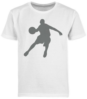 Shirtracer T-Shirt Basketballspieler (1-tlg) Kinder Sport Kleidung