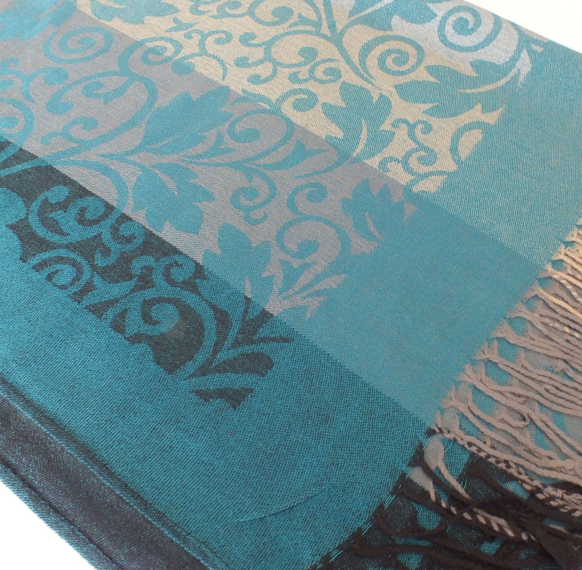 chic4home Schal Dreamy Flair, (1-St. 1-teilig), Damen Schal Stola eleganter Longschal florale Motive