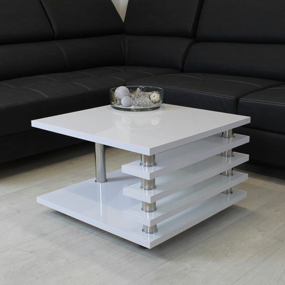 HOOZ Couchtisch Couchtisch mit Rollen 65x65cm günstig online kaufen