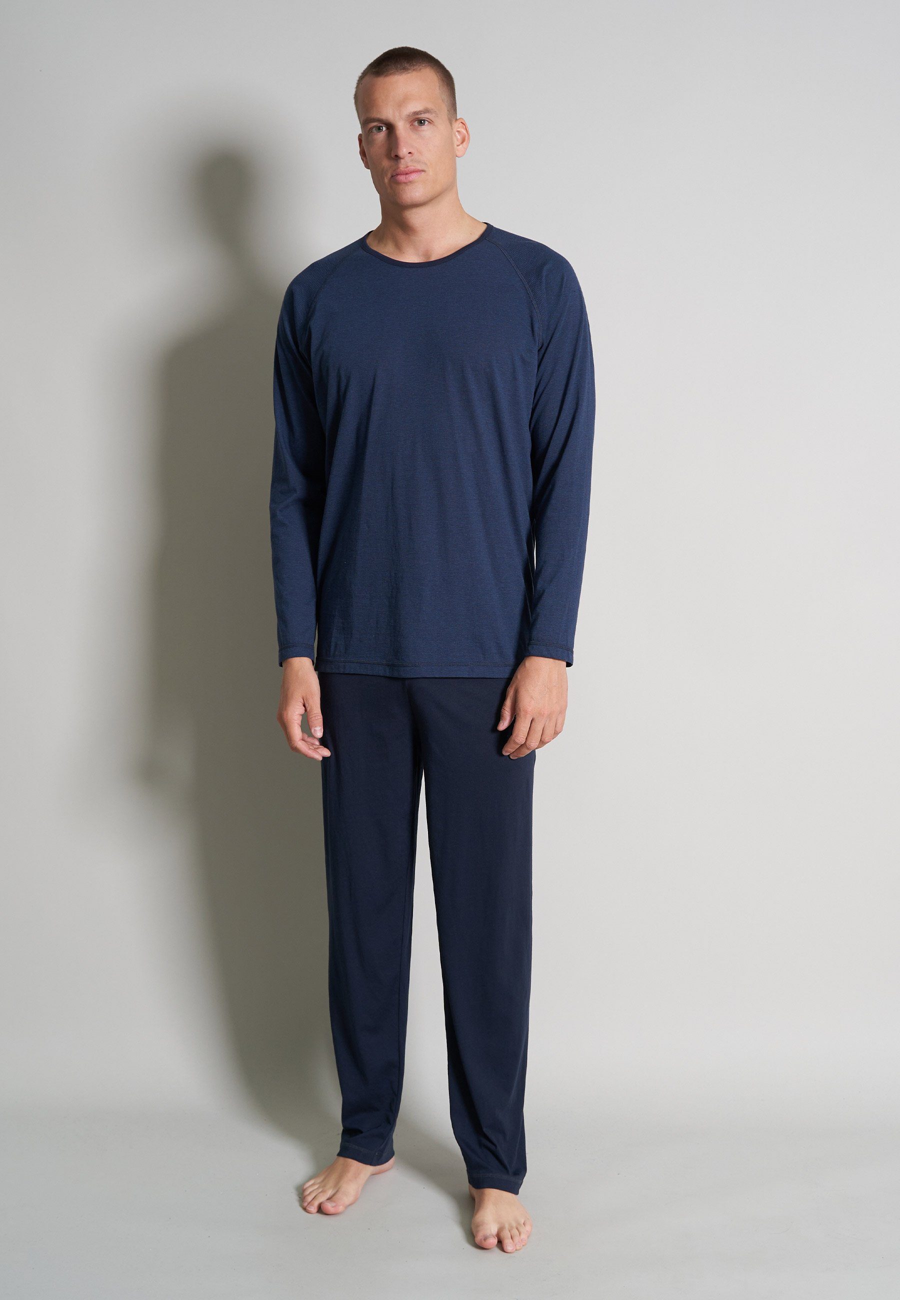 CECEBA Pyjama CECEBA Herren Pyjama blau günstig online kaufen
