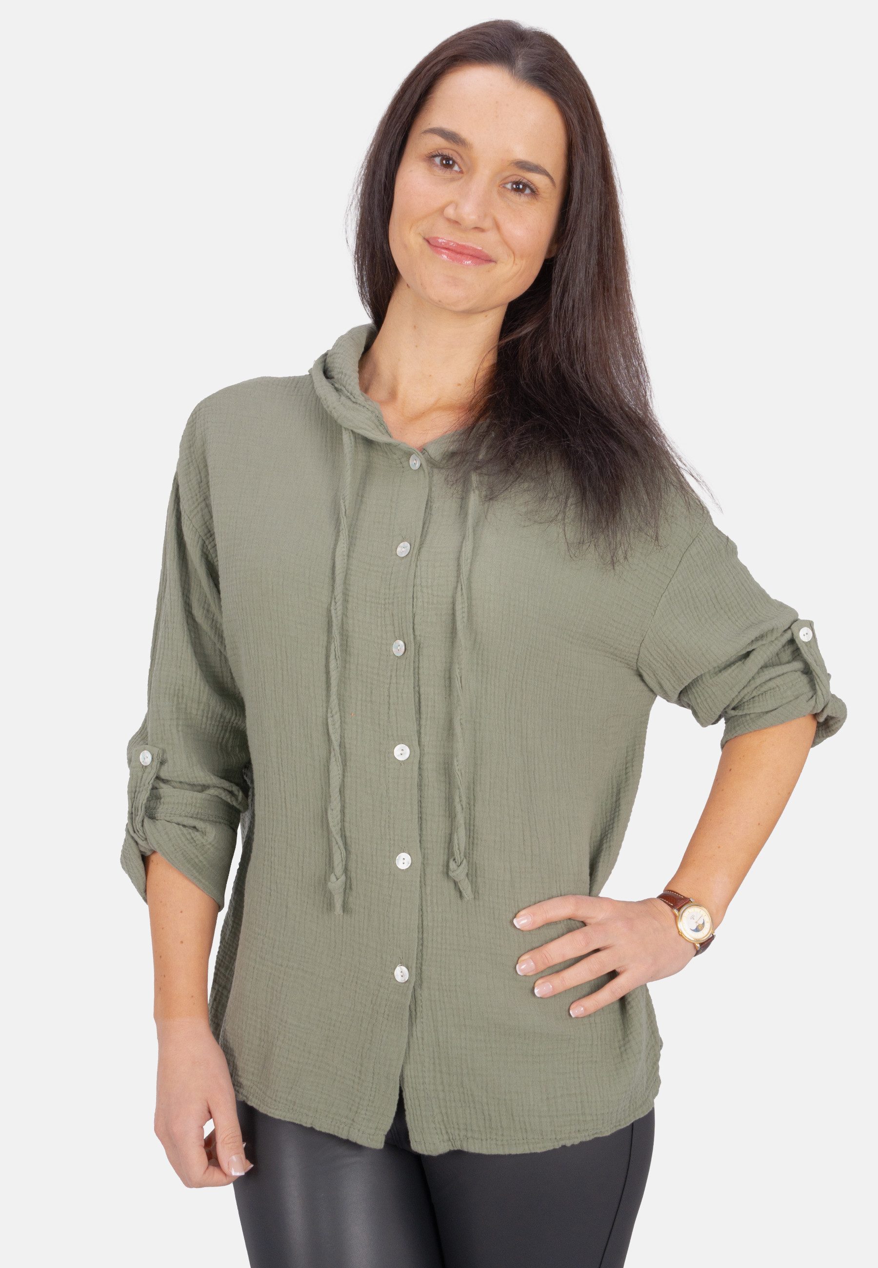 Seasons of April Hemdbluse Musselin Camila günstig online kaufen