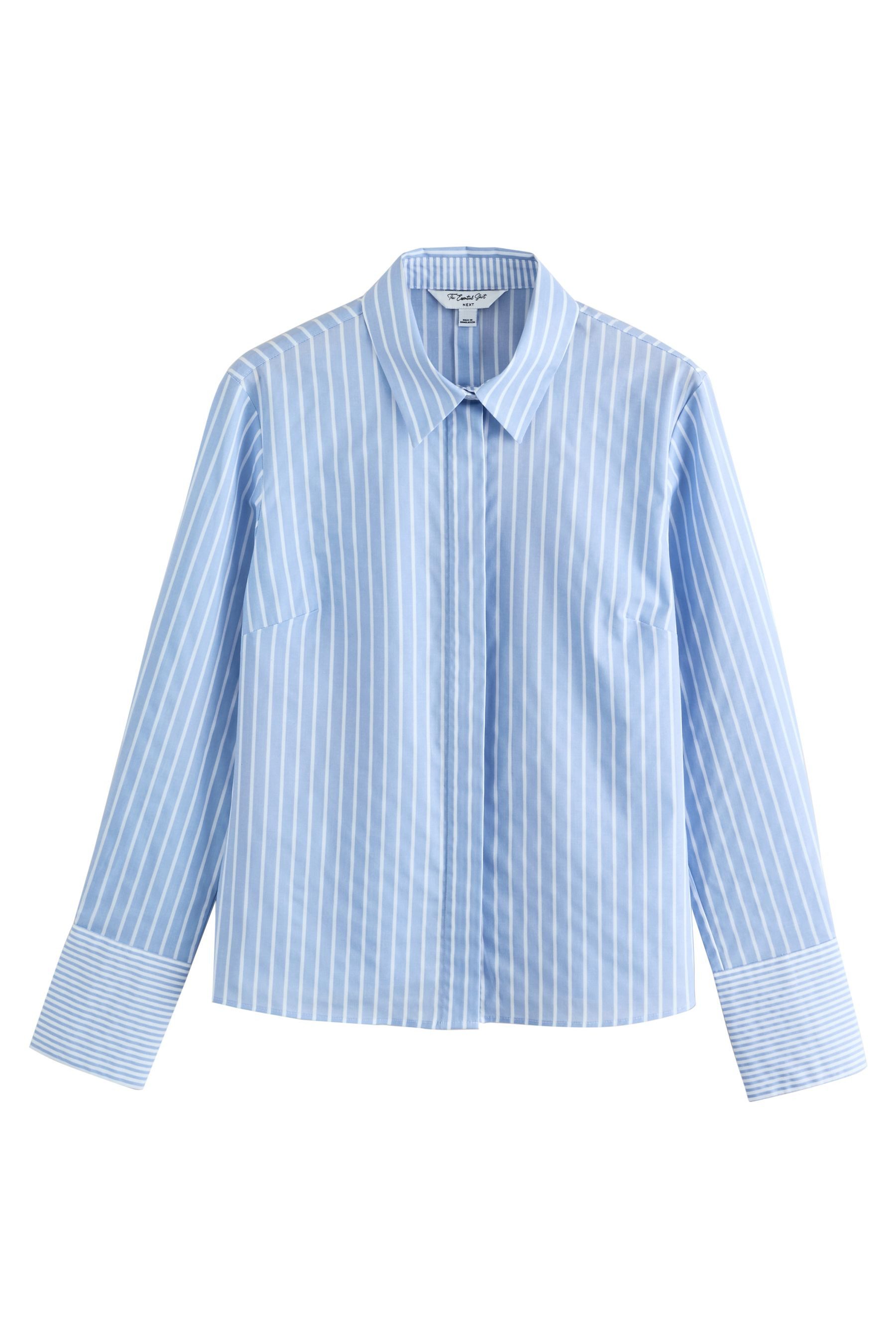 Next Langarmhemd Essential Langarmshirt mit Stretch, günstig online kaufen