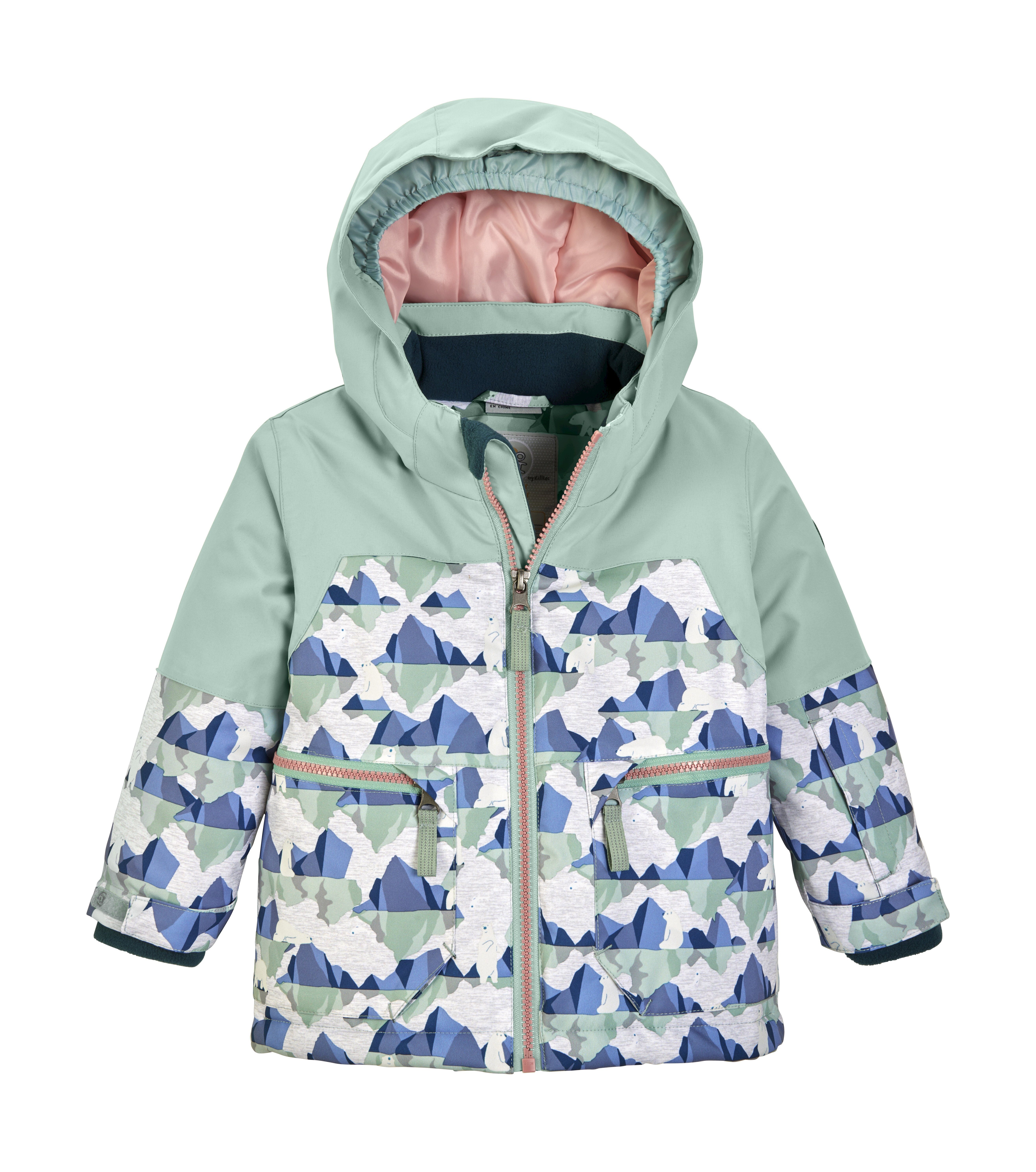 first instinct by killtec Skijacke FISW 39 MNS SKI JCKT wasserdicht, atmungsaktiv, reflektierend, warm, fluorfrei imprägniert