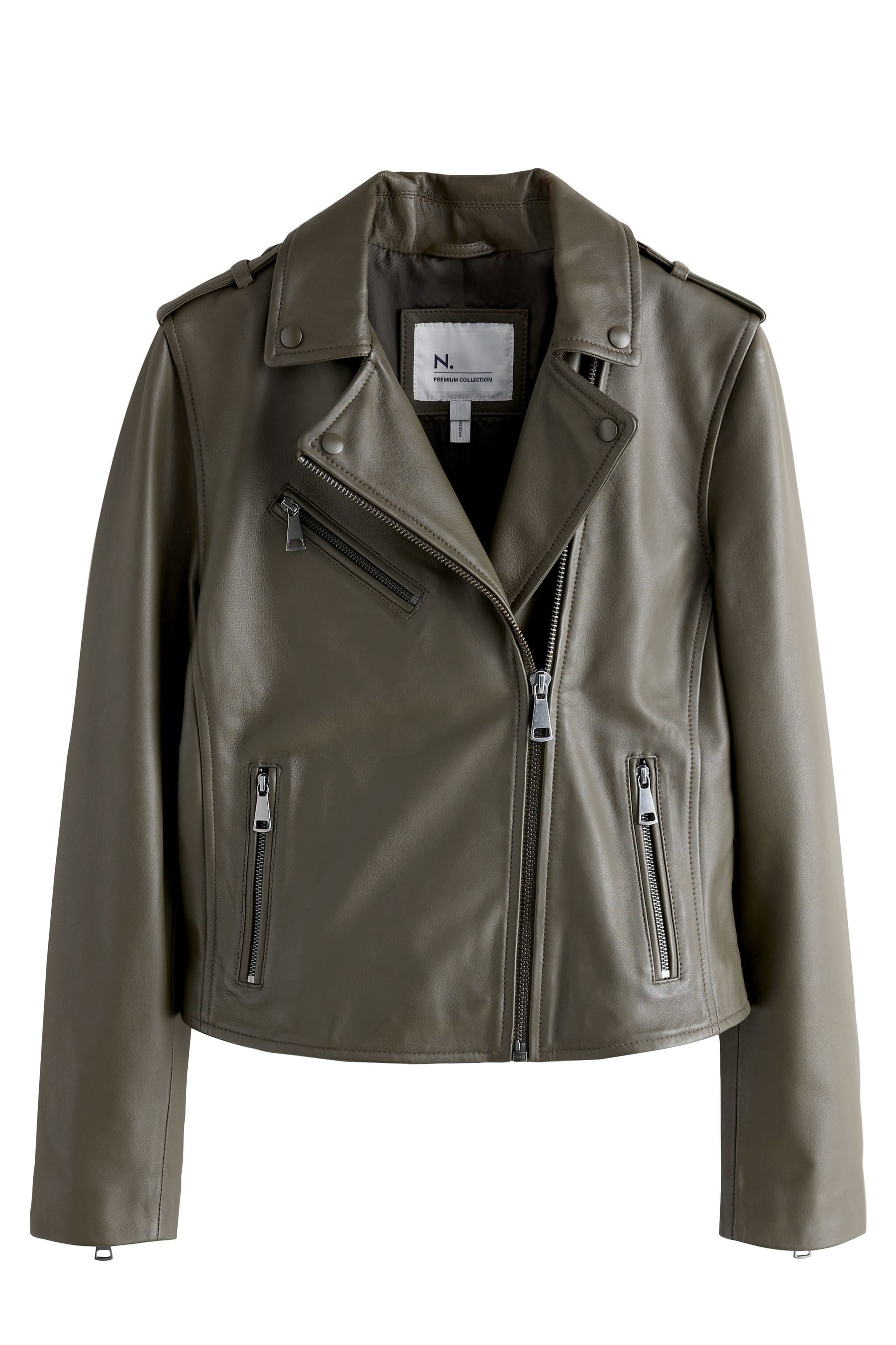 Next Bikerjacke N. Real Bikerjacke aus Leder (1-St)