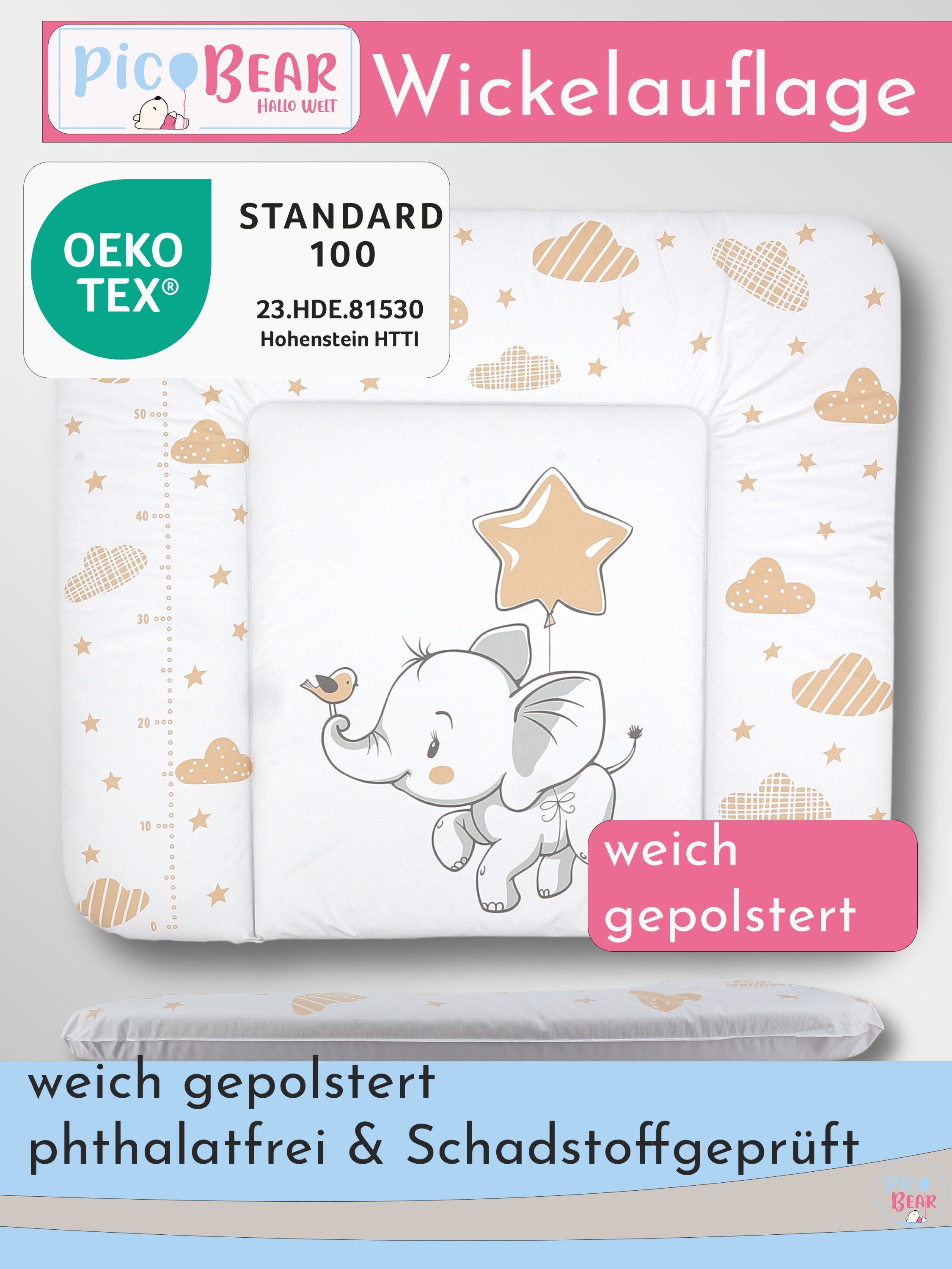 pic Bear Wickelauflage pic Bear Wickelauflage hochwertige Wickelunterlage W günstig online kaufen