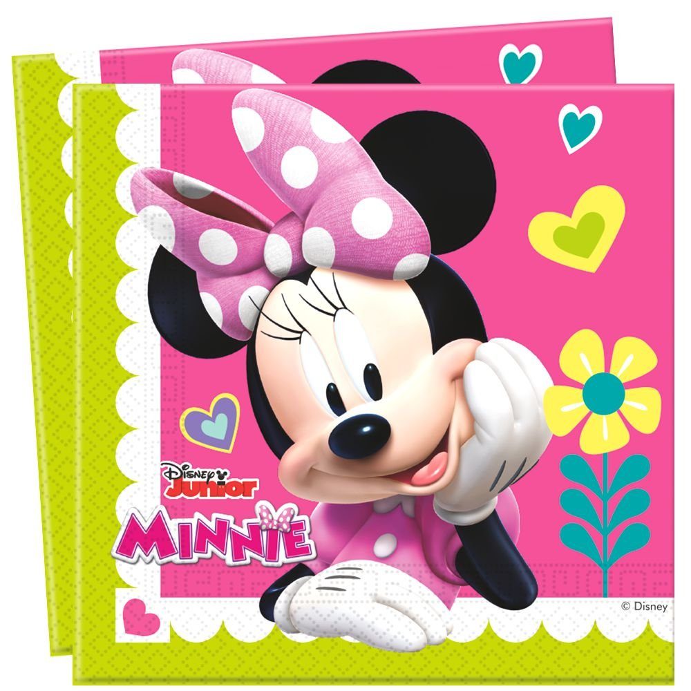 tlg Einweg-Geschirr Maus Mouse Party Minnie Einweggeschirr-Set Party 36 Fun Set