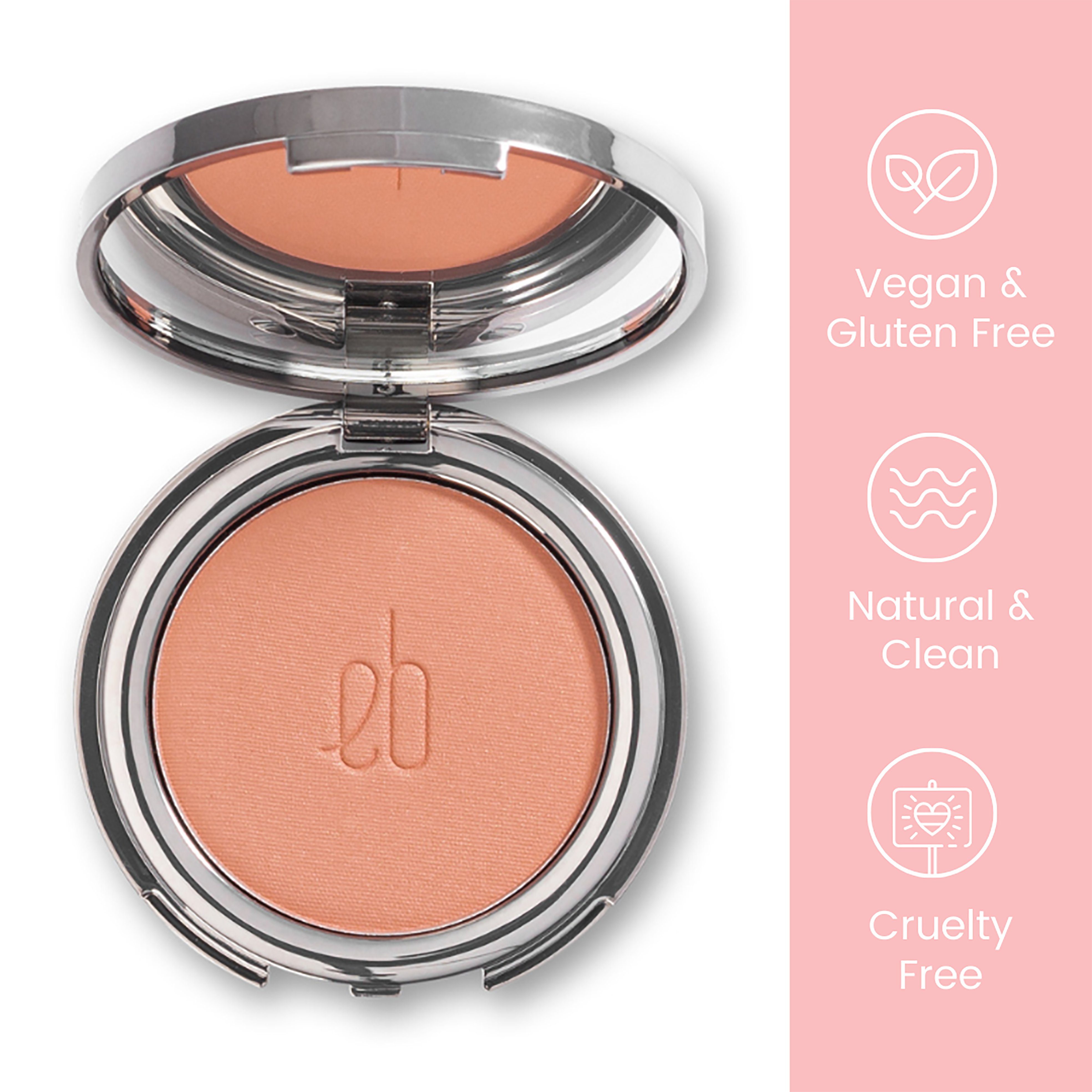 Blush, frei, ETHEREAL Veil Clean, Mineral Natural, Peach Rouge, Veil Rouge-Palette Dream BEAUTY® Gluten Vegan, Langhaltend Mineral