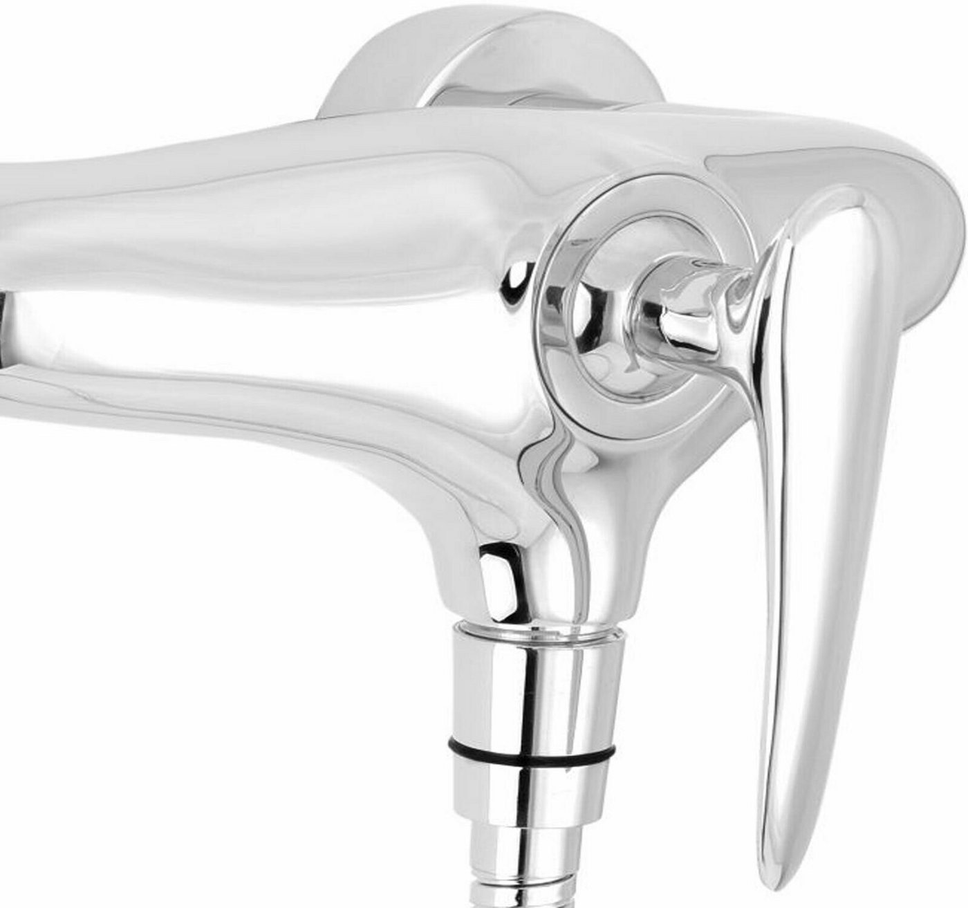 Thumbnail - Deante Duscharmatur BQB0-41M (Spar Angebot, 1-St., Duscharmatur mit Handbrause Set) Duschaarmatur Einhebelmischer Wasser...