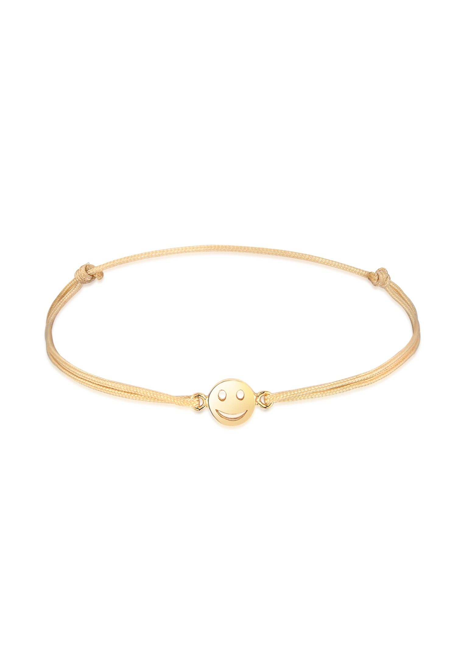 Elli Armband mit Smile Face Textil günstig online kaufen