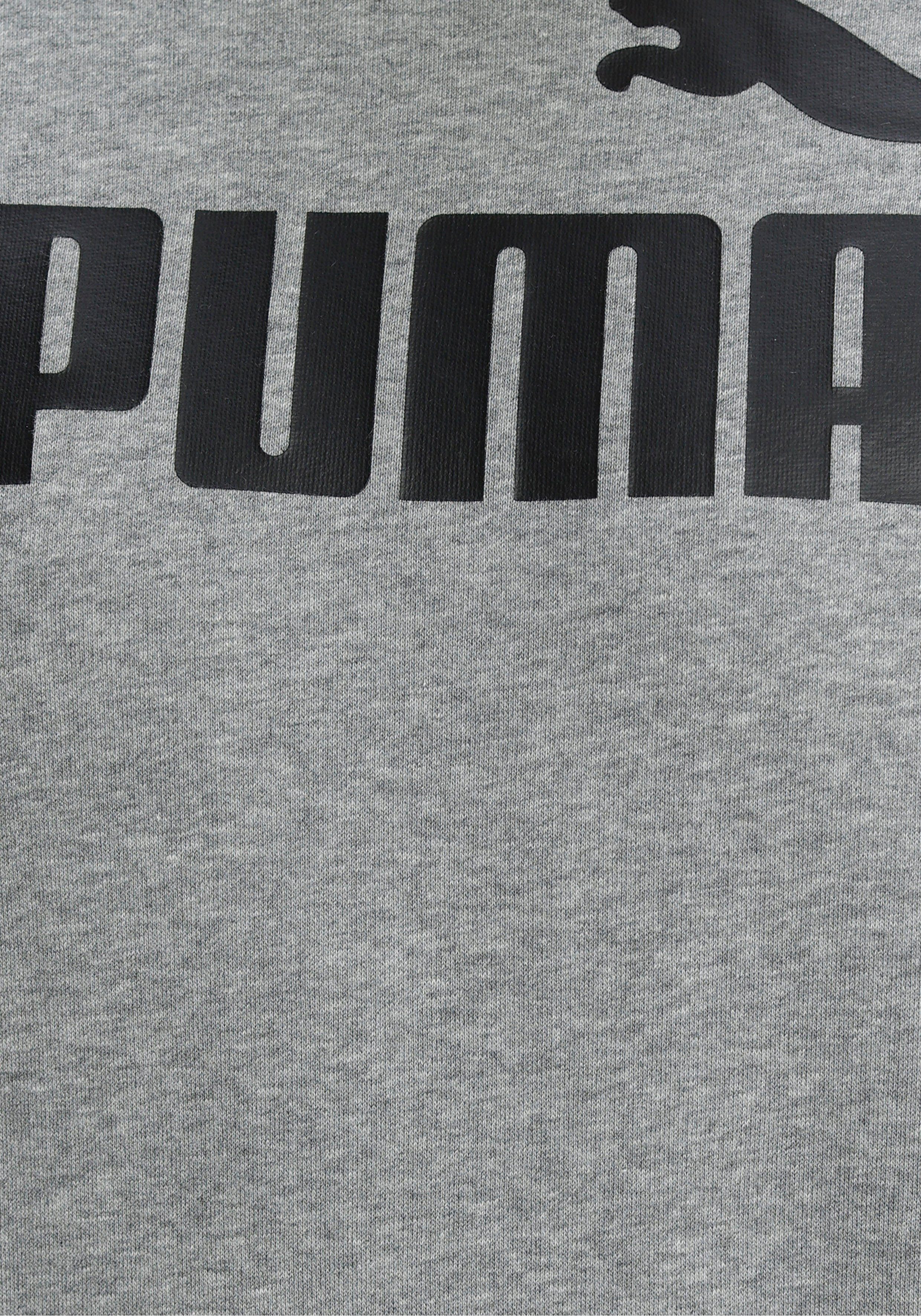 PUMA Kapuzensweatshirt ESS BIG LOGO CREW Gray Medium TR Heather