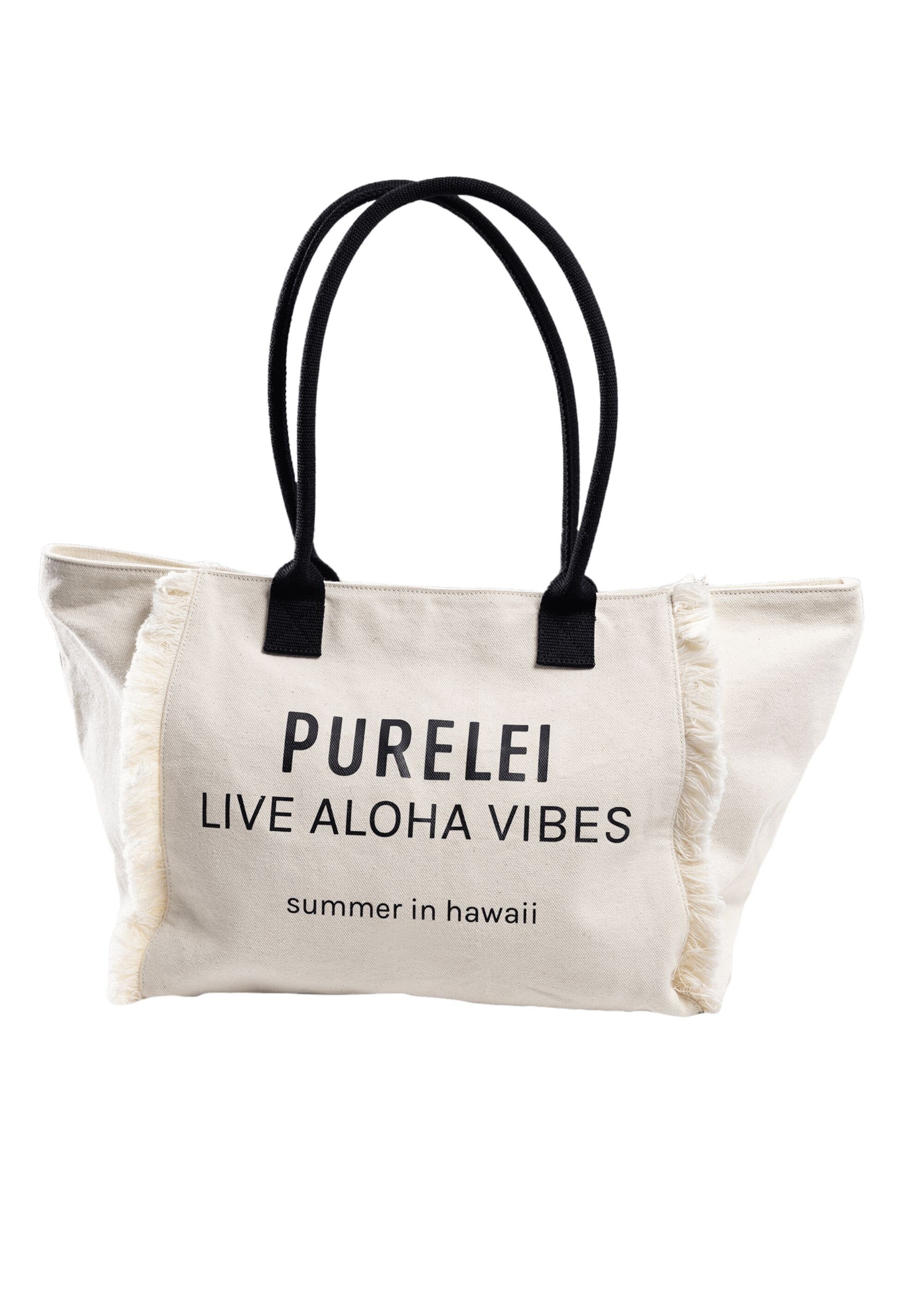 Purelei Strandtasche Live Aloha Vibes, im modernen Design