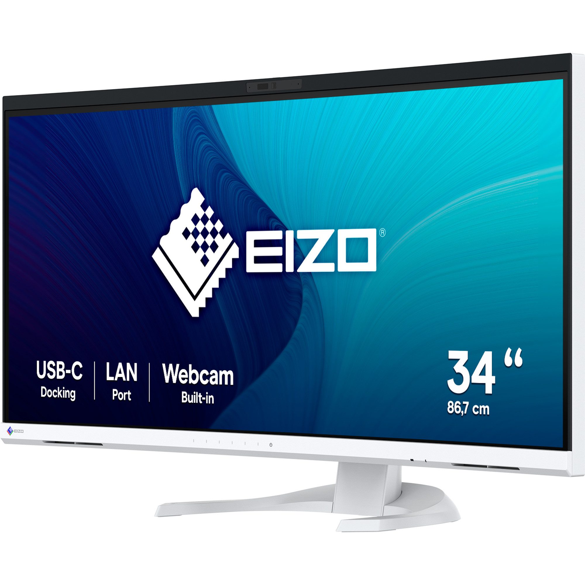 Eizo EIZO FlexScan EV3450XC-WT, LED-Monitor, (UWQHD, TFT-Monitor (3440 x 1440 px)