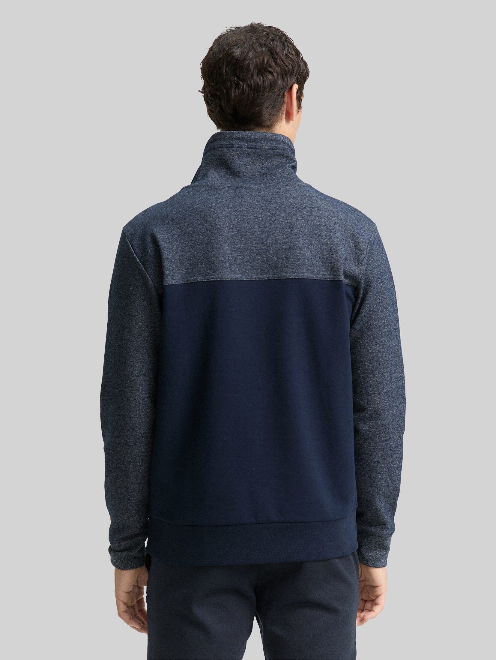 TOM TAILOR Sweatshirt Strick & Sweatshirts Snood Sweatshirt mit Struktur-Mix
