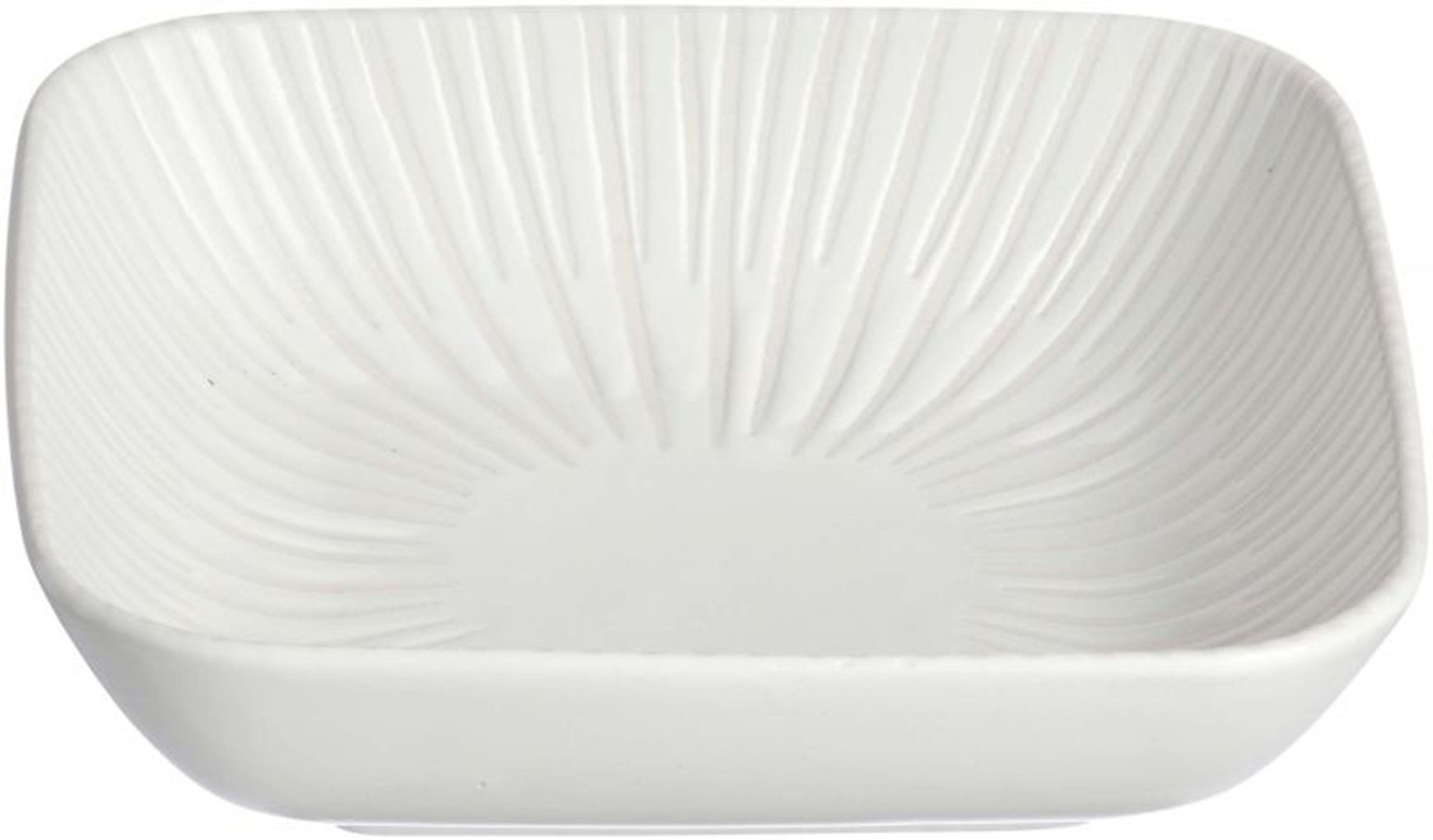 Ritzenhoff & Breker Schale Saporo weiß Schale flach 14x14cm