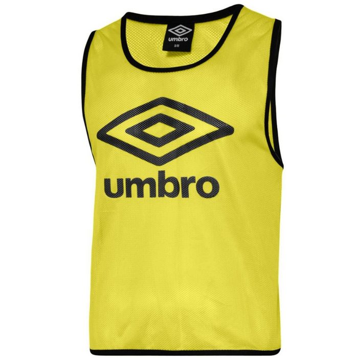 Umbro Funktionsshirt umbro Training Bib Kinder Trainings-Leibchen Kennzeichnung-Hemd UMTK0125 157 Fußball-Shirt Gelb