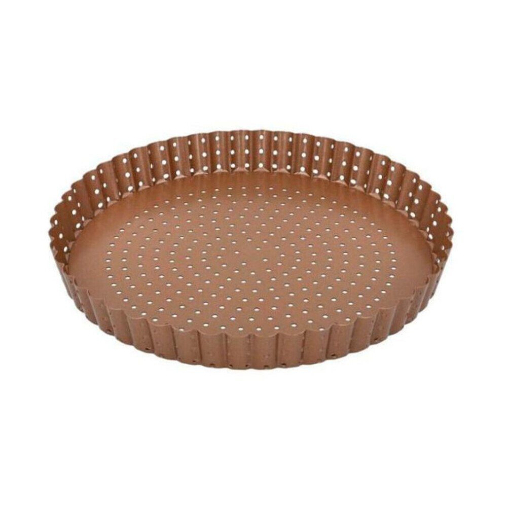 RBV Birkmann Quicheform Quiche- und Tarteform 25 cm champagner, Quiche- und Tarteform, Ø25cm, Karbonstahl, beige