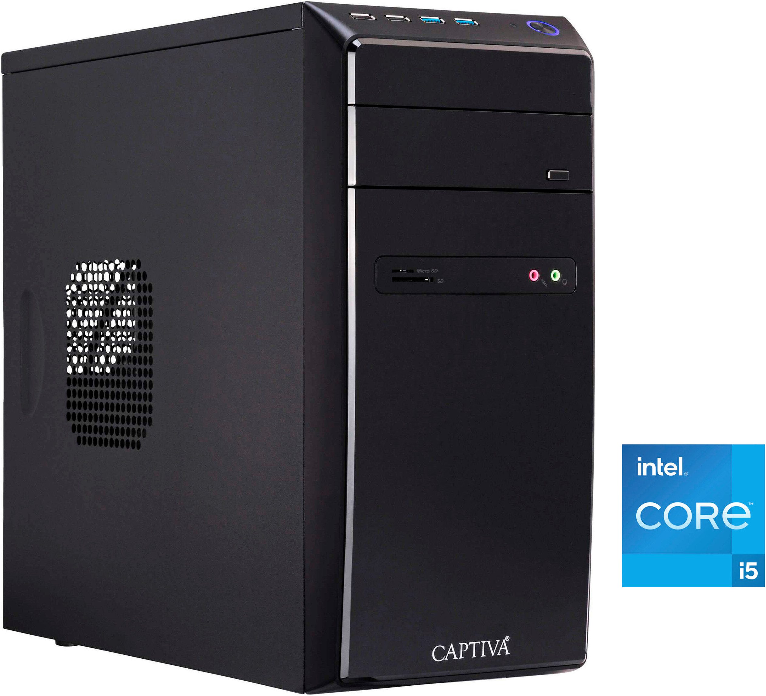 CAPTIVA Power-Starter I94-236 Business-PC (Intel® Core i5 14400, -, 32 GB RAM, 1000 GB SSD, Luftkühlung)