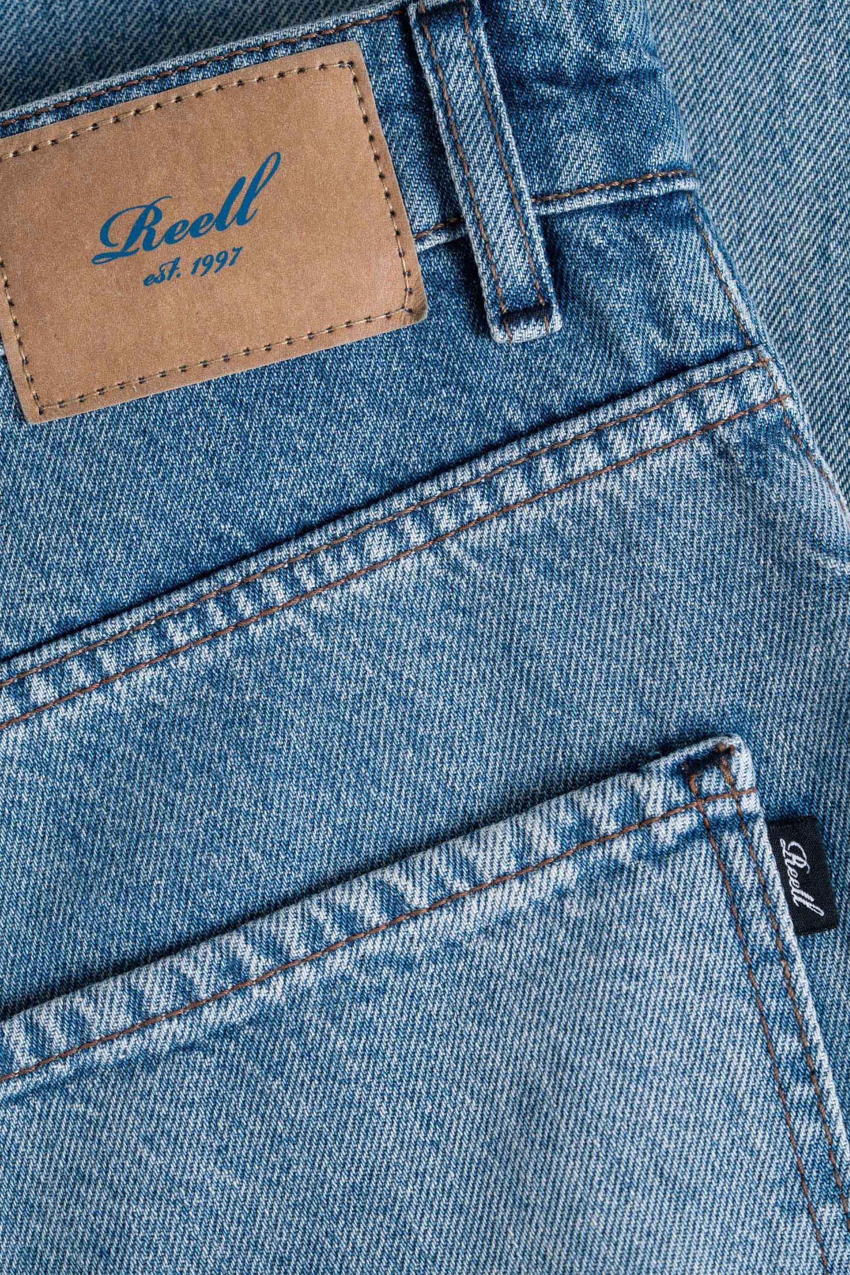 REELL Loose-fit-Jeans Jeans Reell Solid Vintage Mid Blue