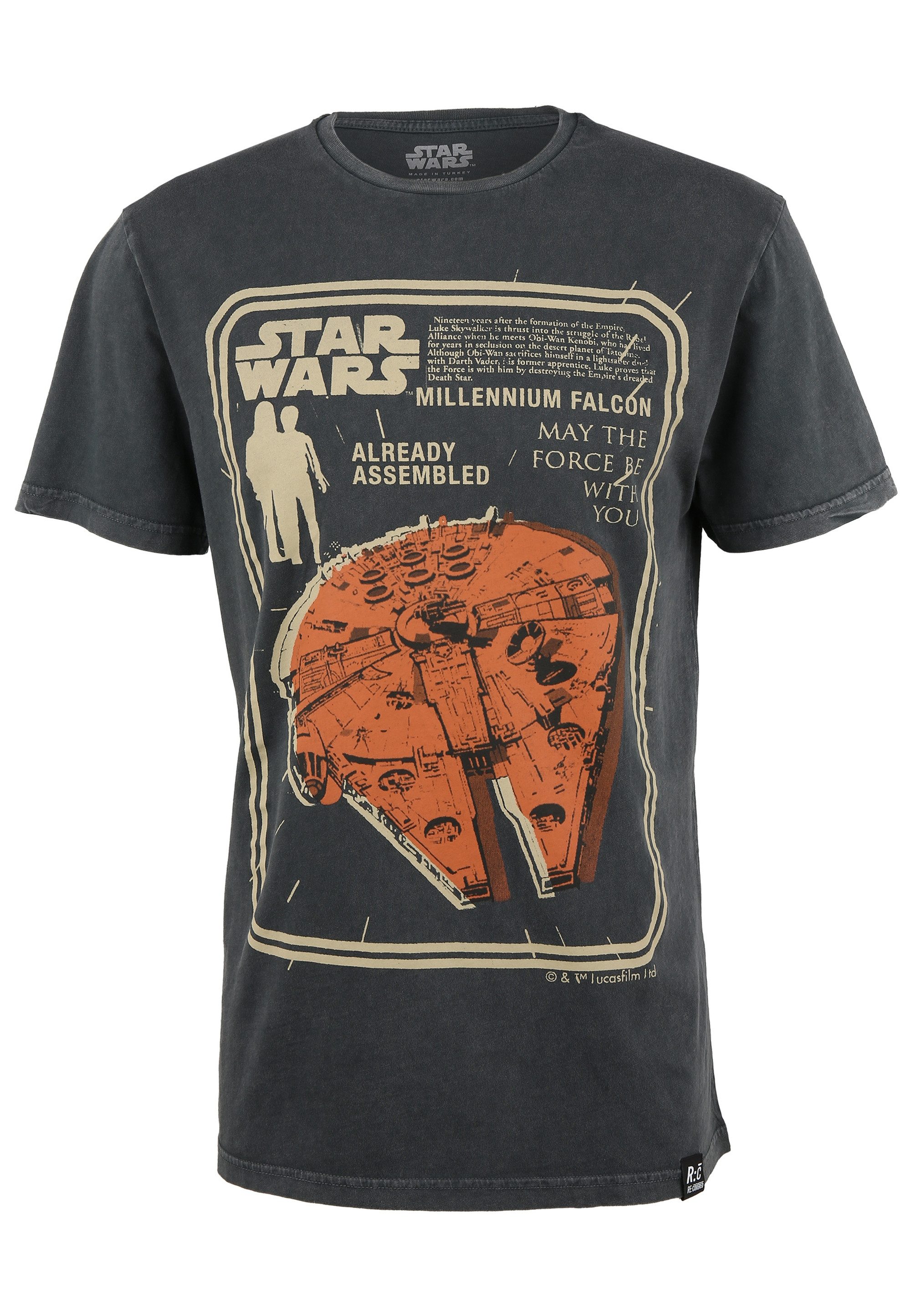 T-Shirt Star Wars Millenium Falcon Assembled