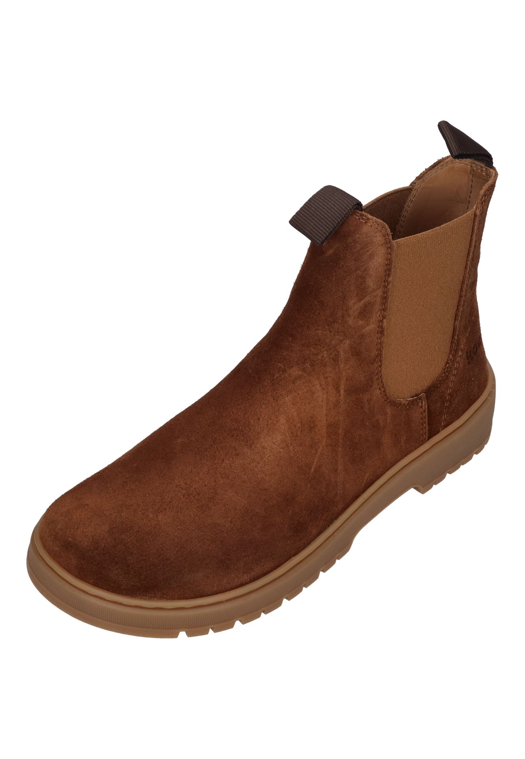 KOEL GAVIEN SUEDE Barfußschuh Cognac