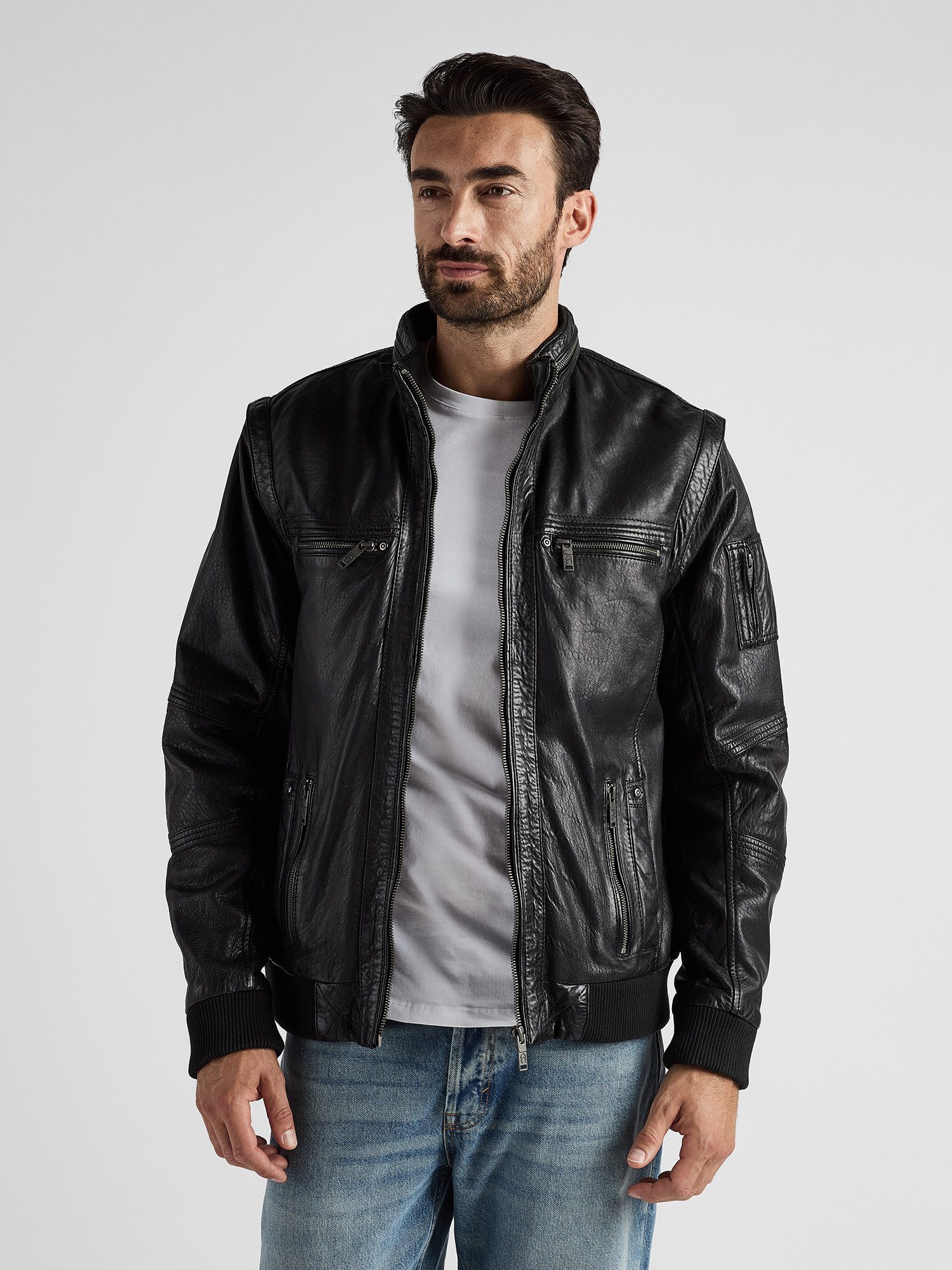 Lederjacke 3102166