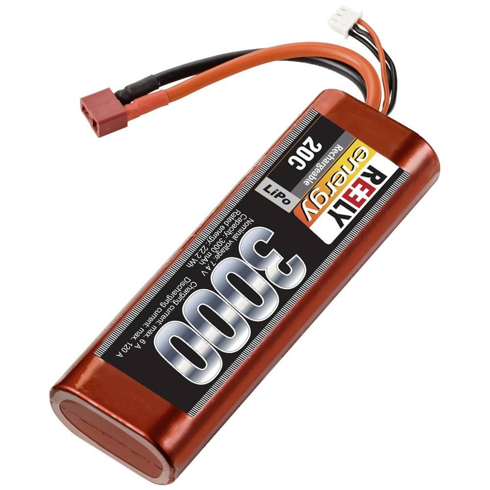 Reely Modellbau-Akkupack (LiPo) 7.4 V RE-7863792 Akku
