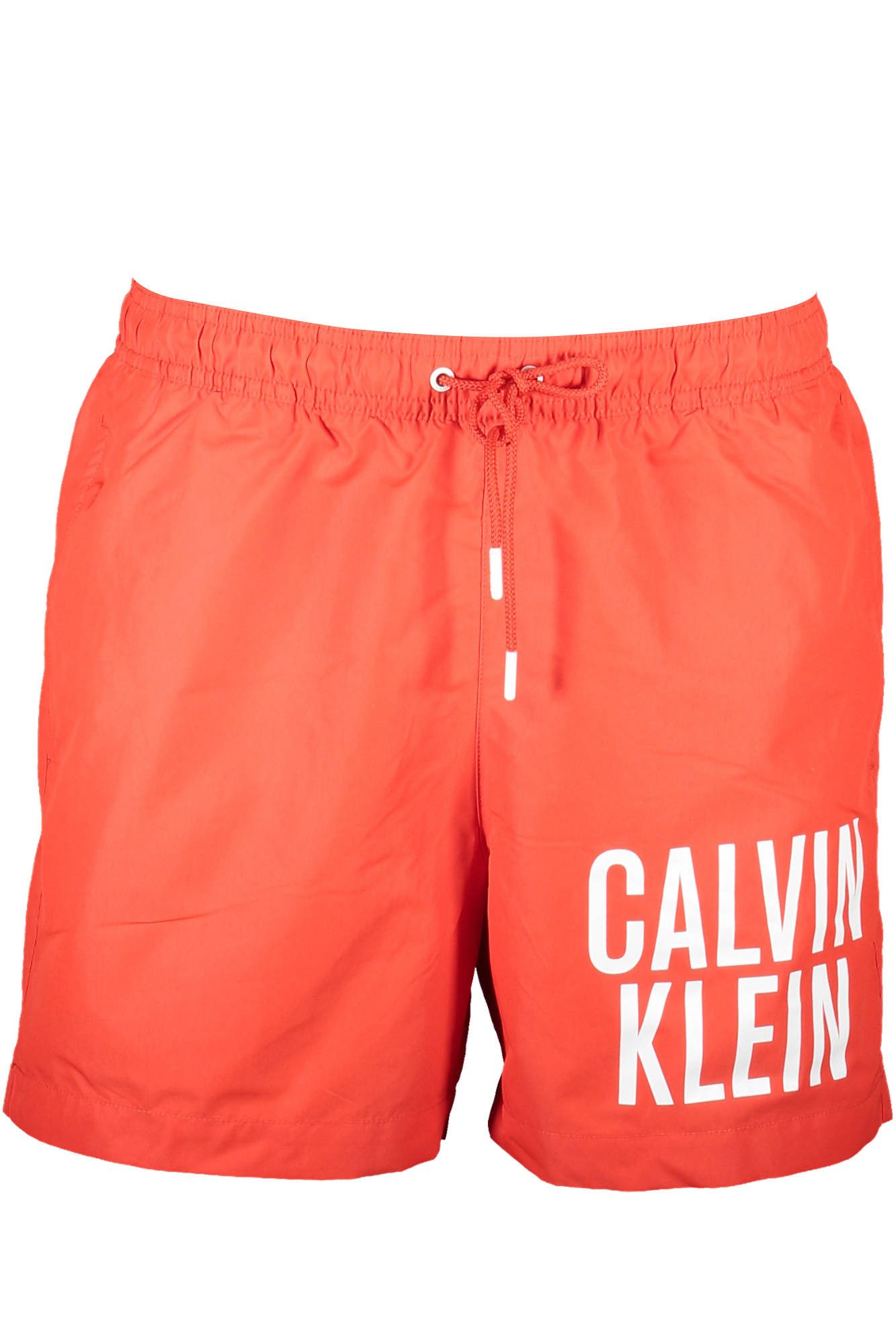 Calvin Klein Jeans Badeshorts Herren Badeshorts Rot - Mittlere Länge, Nachhaltig & Stilvoll