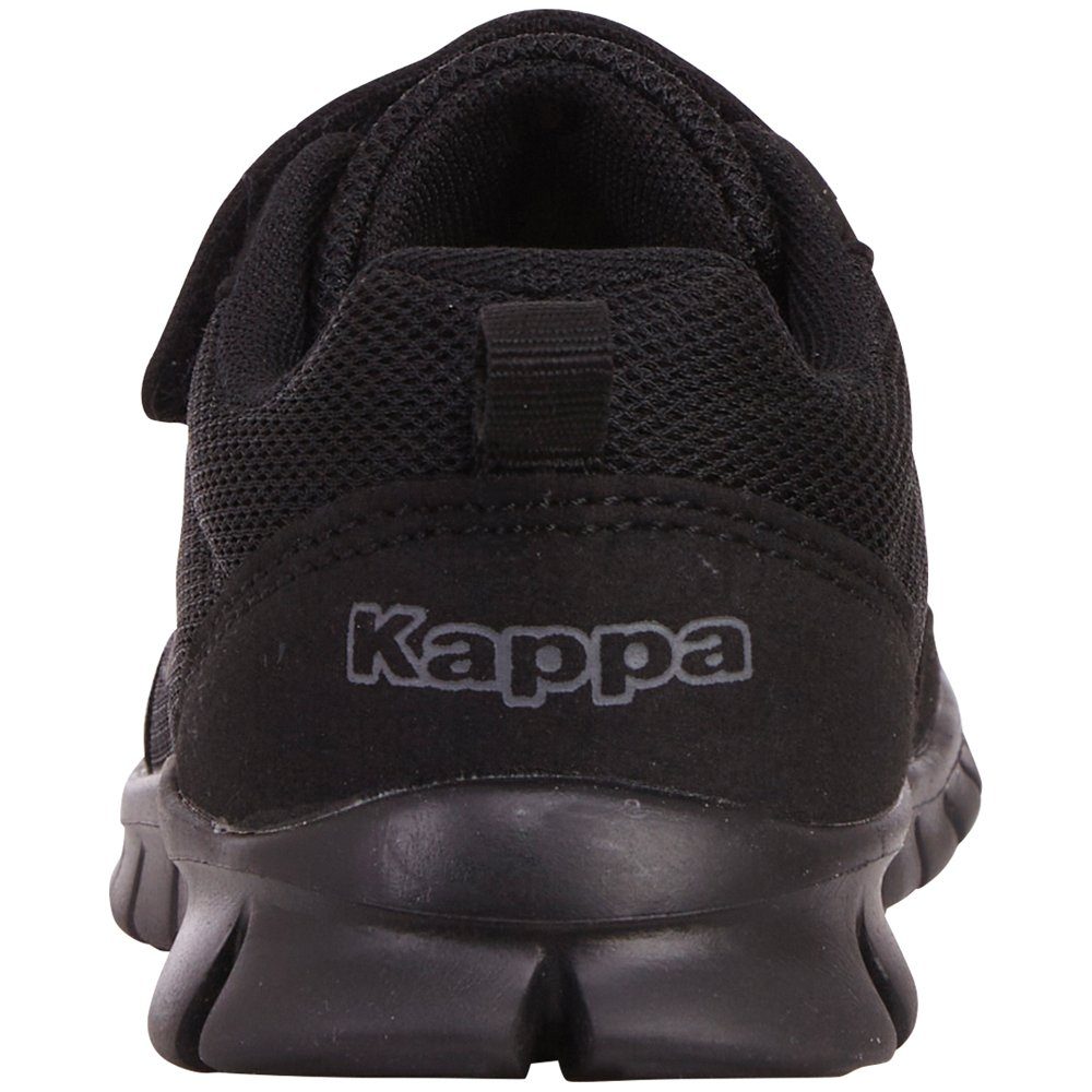 Sneaker Handhabung Schnüren einfache ohne Kappa black-grey