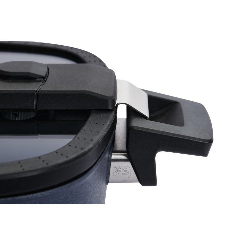 WOLL MADE IN GERMANY Kasserolle Woll Active Lite Guss-Kasserolle, Viereckig, Induktion, Aluminium (1-tlg), Induktionsgeeignet