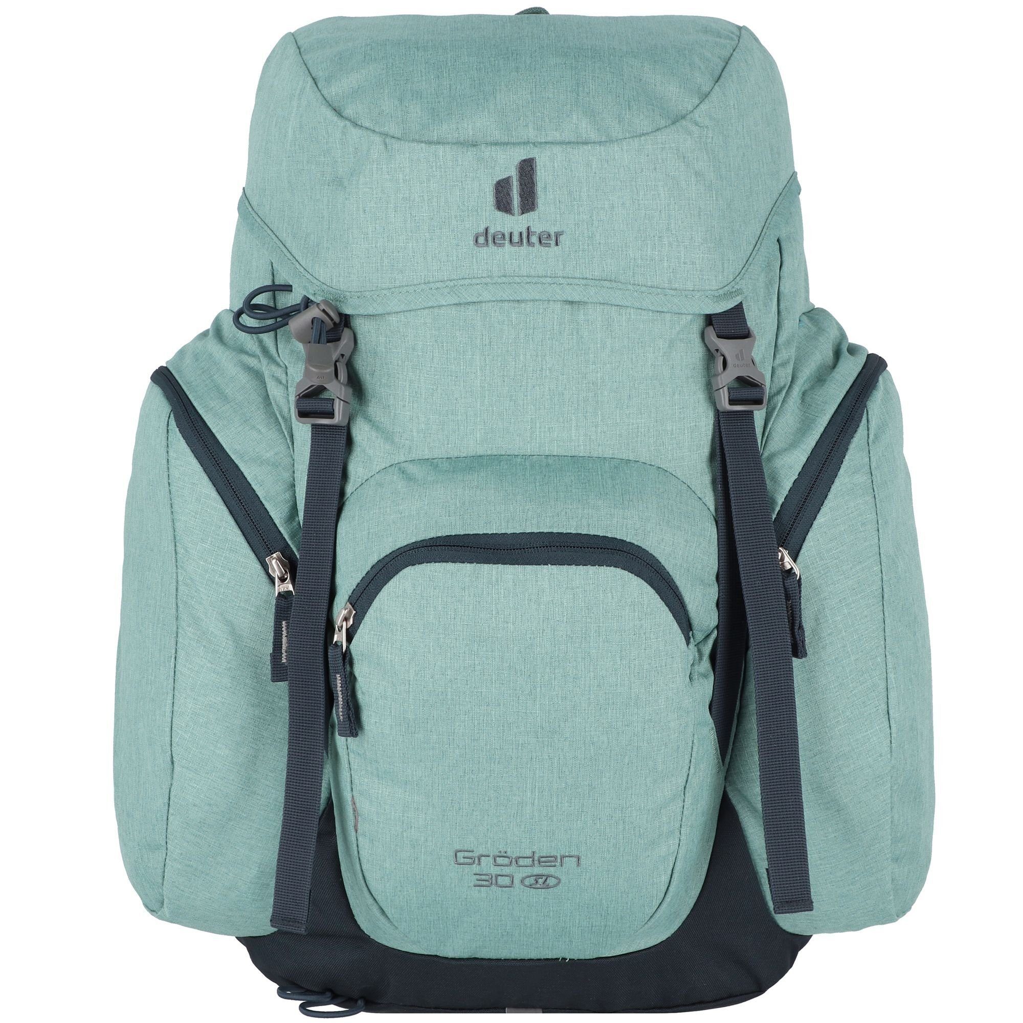 Wanderrucksack, deuter Polyester jade-ink