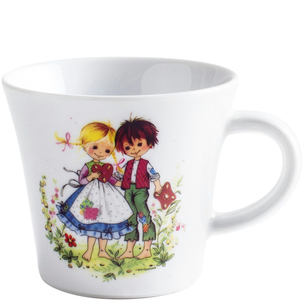 KAHLA Tasse Kids, Kindertasse 0,22 l, 1-tlg., Porzellan, spülmaschinenfest, mikrowellenfest, Made in Germany