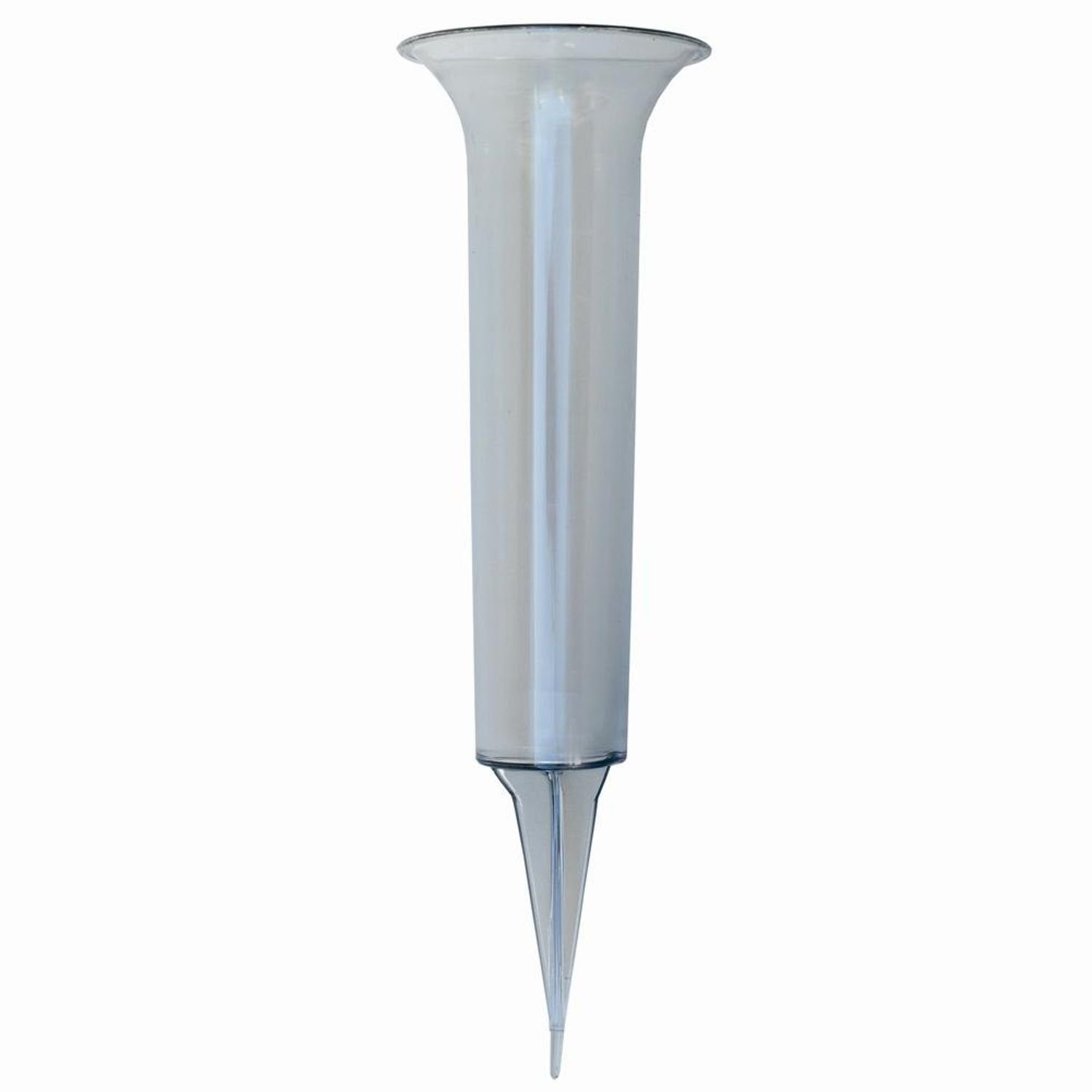 BURI Dekovase Grabvase "Isis" 36 cm rauchtopas