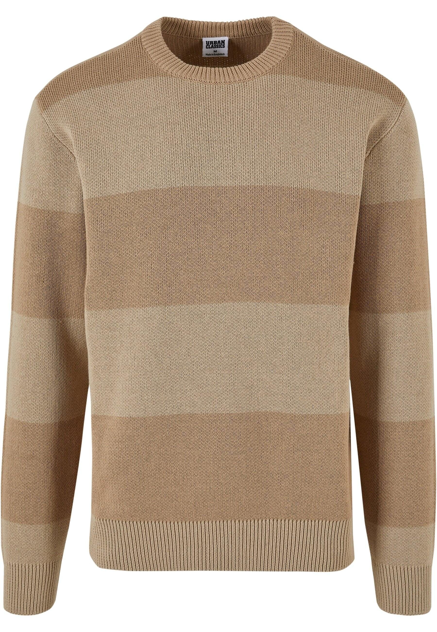 Rundhalspullover Urban Classics Herren Heavy Oversized Striped Sweatshirt
