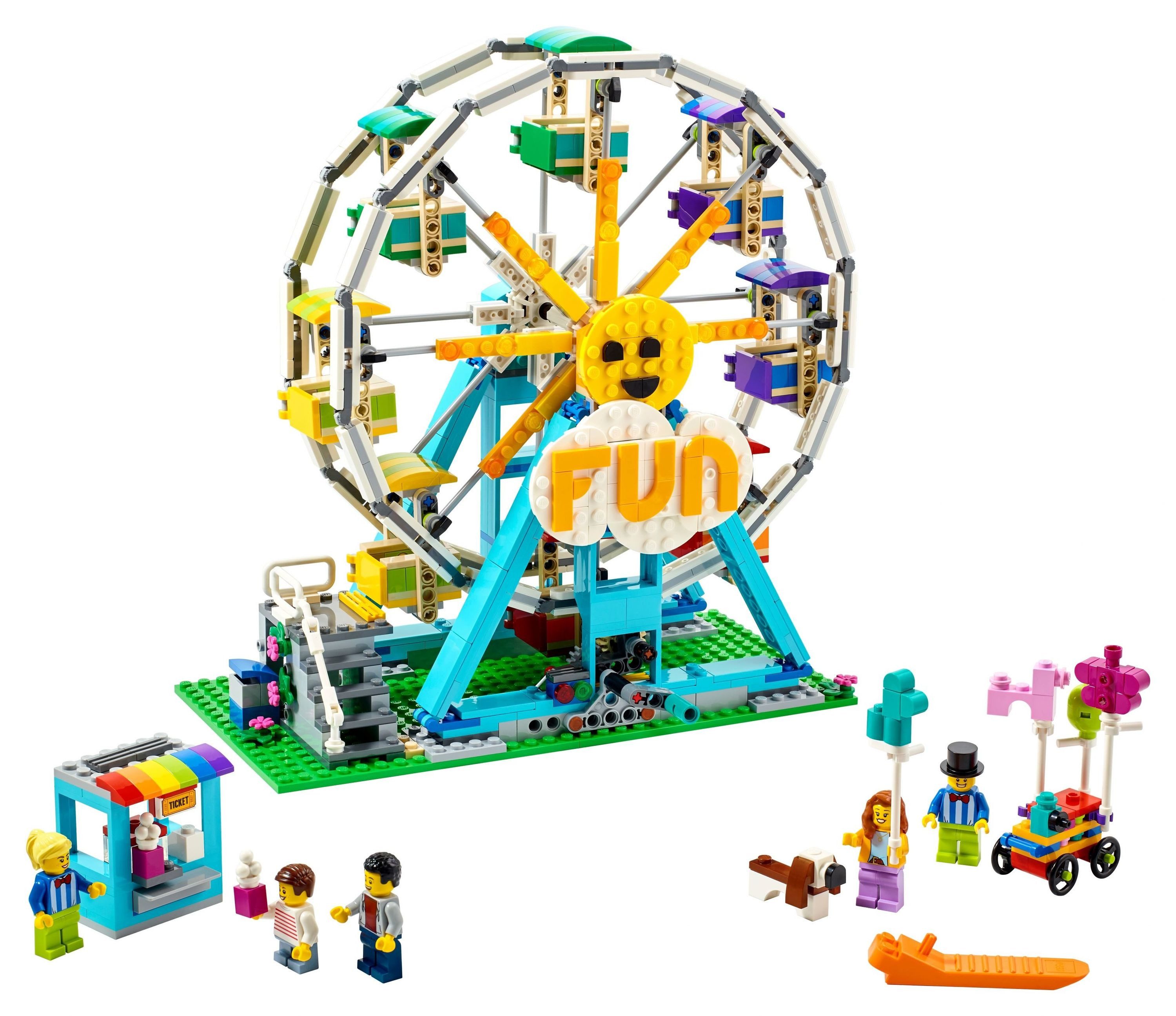 LEGO® LEGO® Creator Riesenrad - 31119 NEU! Teile 1002x Spielbausteine, (Bausteine, 1002 St., Kreativ-Set), Made in Europe