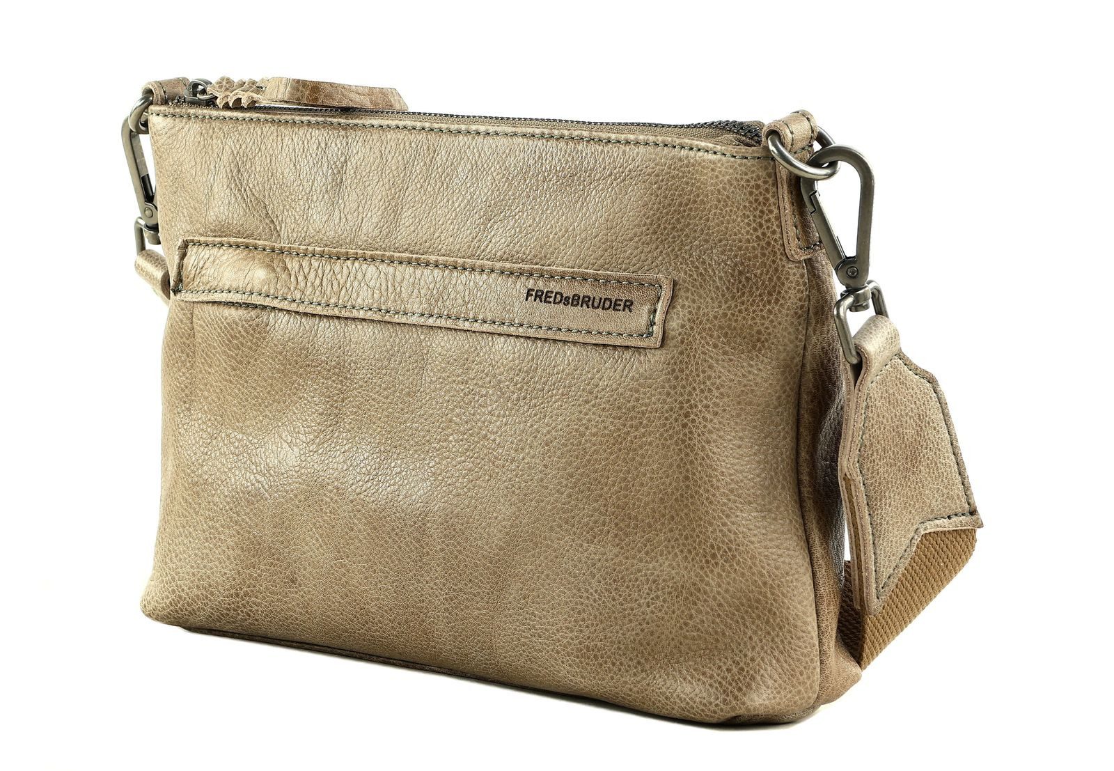 FREDsBRUDER Umhängetasche Crossbag, aus echtem Leder