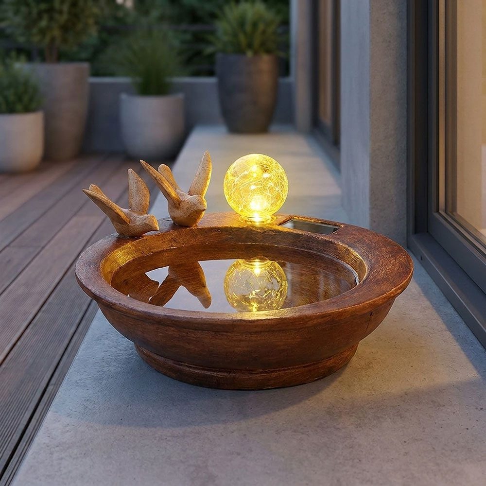 GLOBO LIGHTING LED Solarleuchte, LED-Leuchtmittel fest verbaut, Tageslichtweiß, Solar Lampe Outdoor Solarleuchte LED Solar Außenlampe