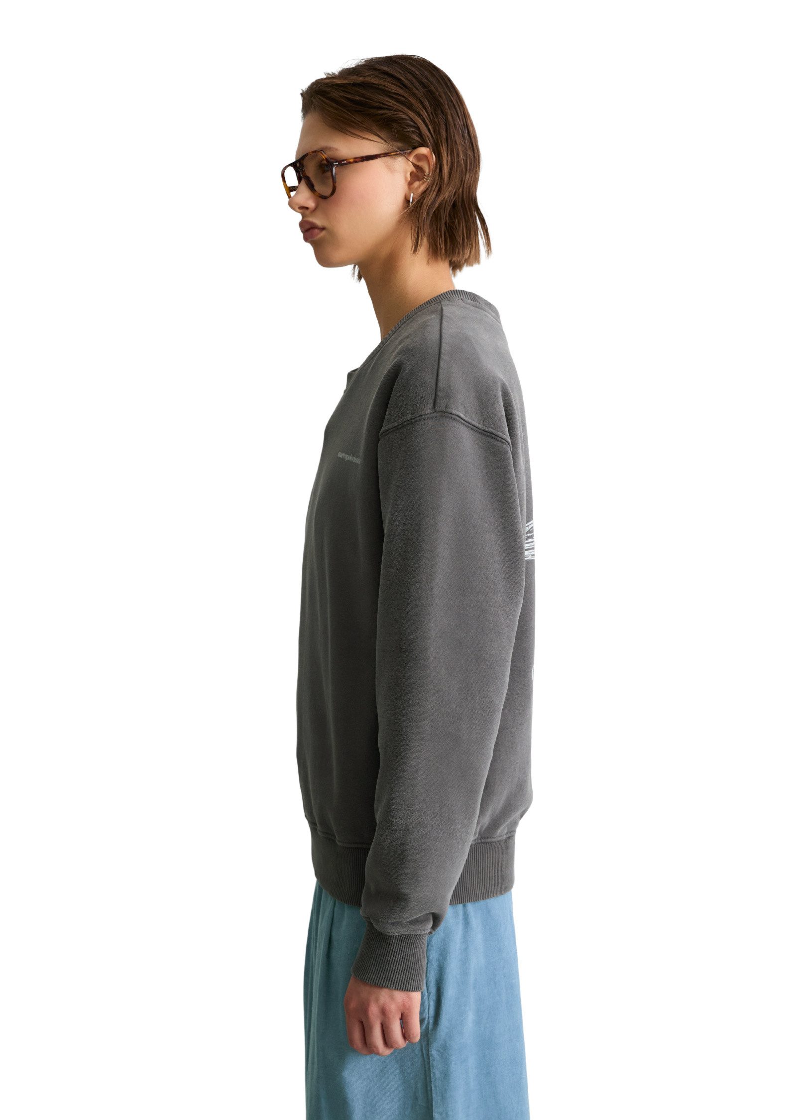 Marc O'Polo DENIM Sweatshirt aus softer Bio-Baumwolle