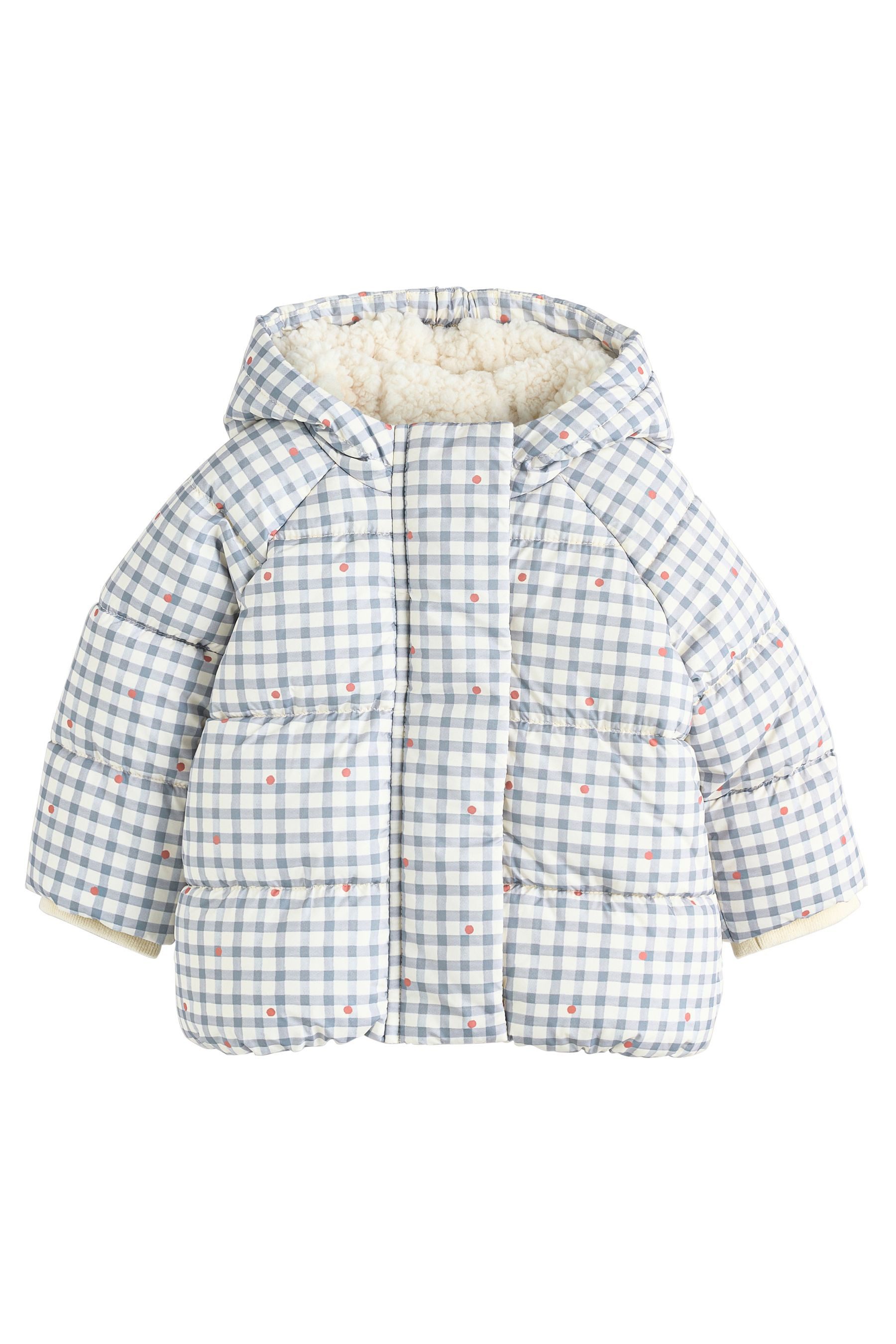 Next Steppmantel Wattierte Baby-Jacke mit Kapuze (1-tlg)