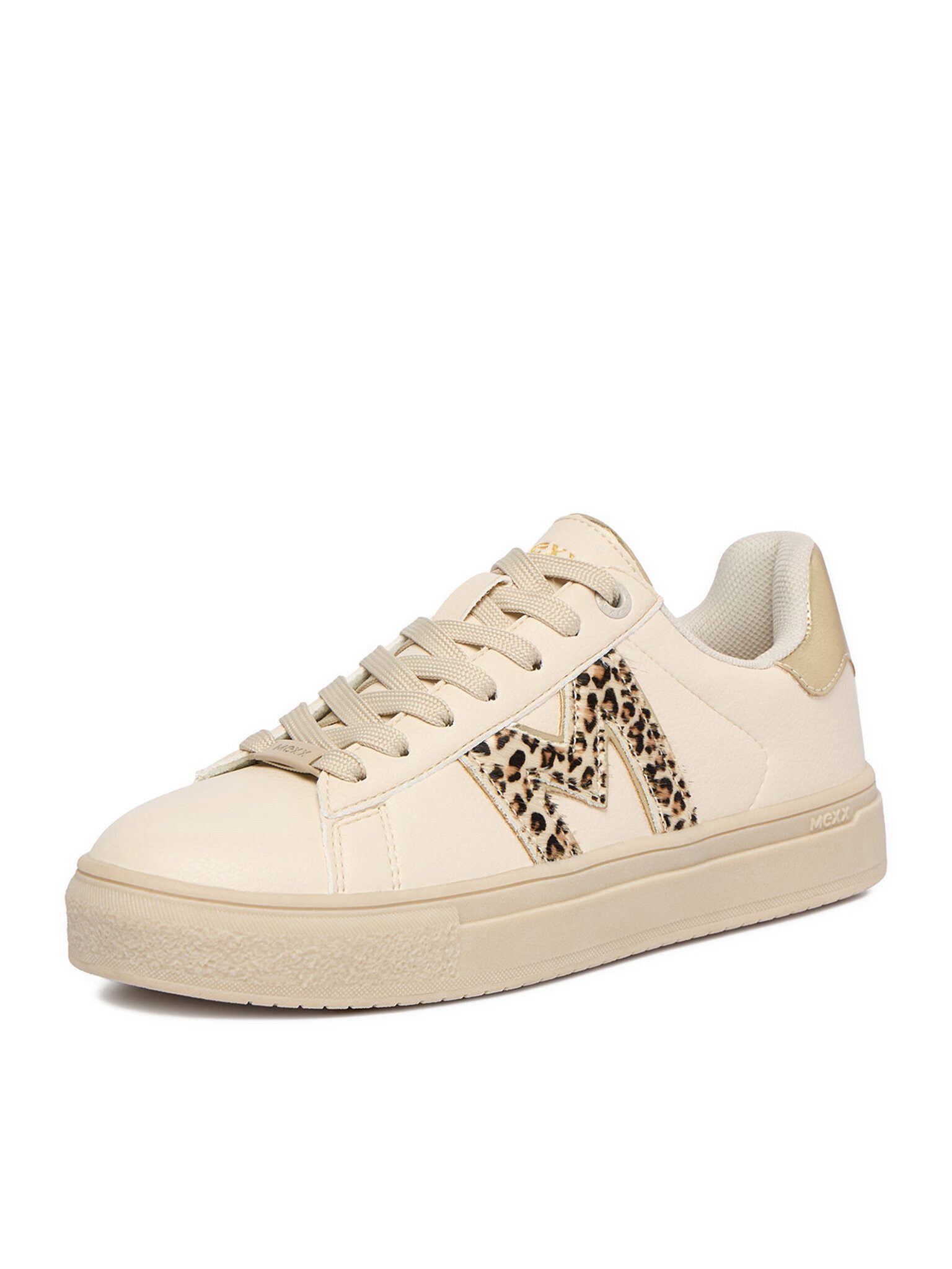 Mexx Mexx Damenschuhe Beige MEXX-EO-MI001010861W Beige Gold Sneaker