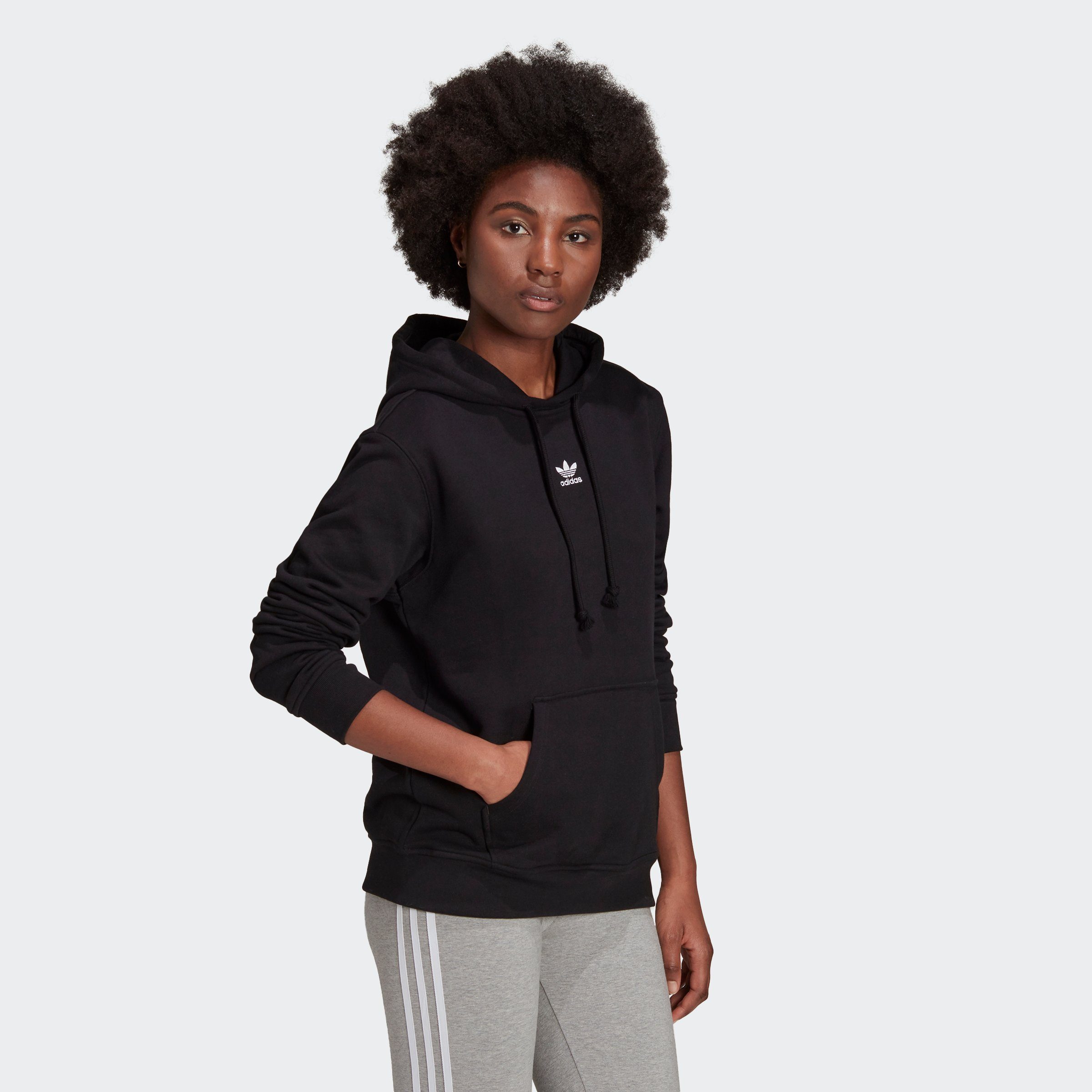 adidas Originals Kapuzensweatshirt ADICOLOR BLACK ESSENTIALS HOODIE