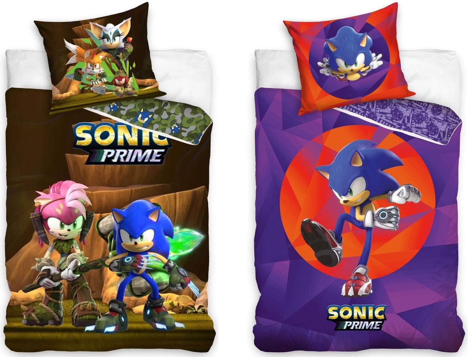 Carbotex Bettwäsche Sonic Prime - 2 x Wende-Bettwäsche-Set im Doppelpack, 1 günstig online kaufen