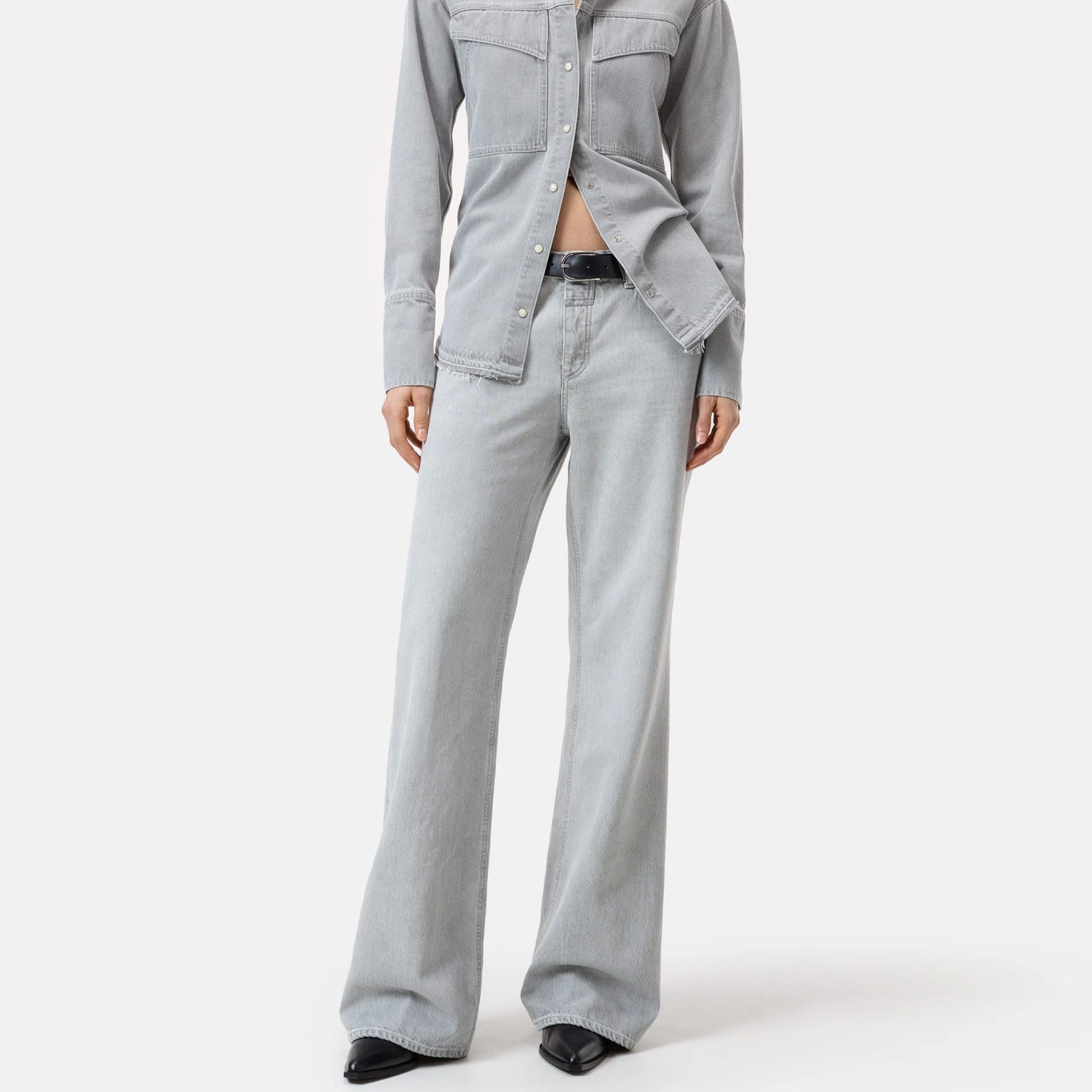 CLOSED 5-Pocket-Jeans CLOSED Jeans GILLAN Low Waist - Grau