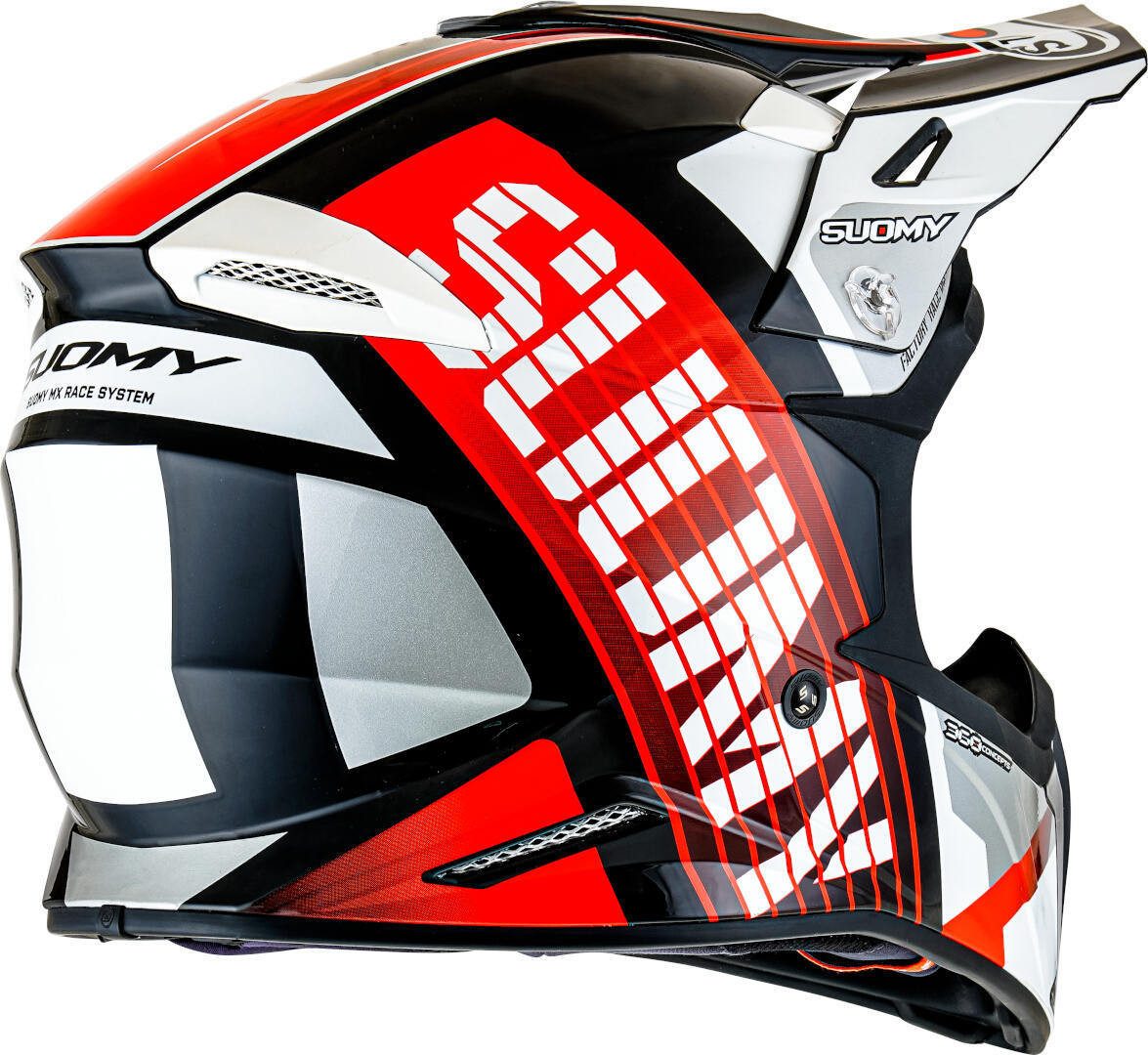 Suomy Motocrosshelm X-Wing Amped E06 Motocross Helm, Atmungsaktiv, ECE 22.06