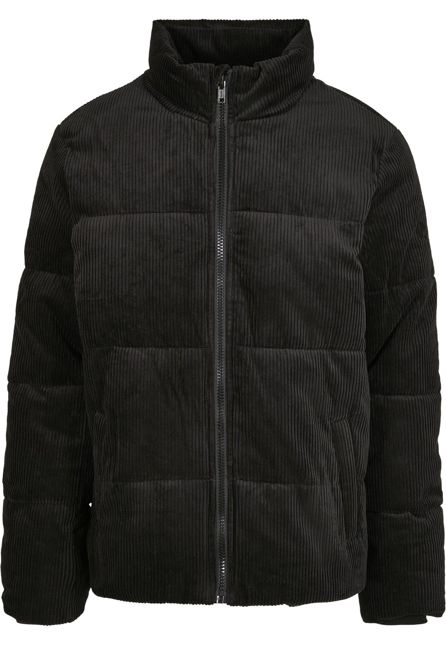 black Jacket CLASSICS URBAN Corduroy Boxy Puffer (1-St) Männer Winterjacke