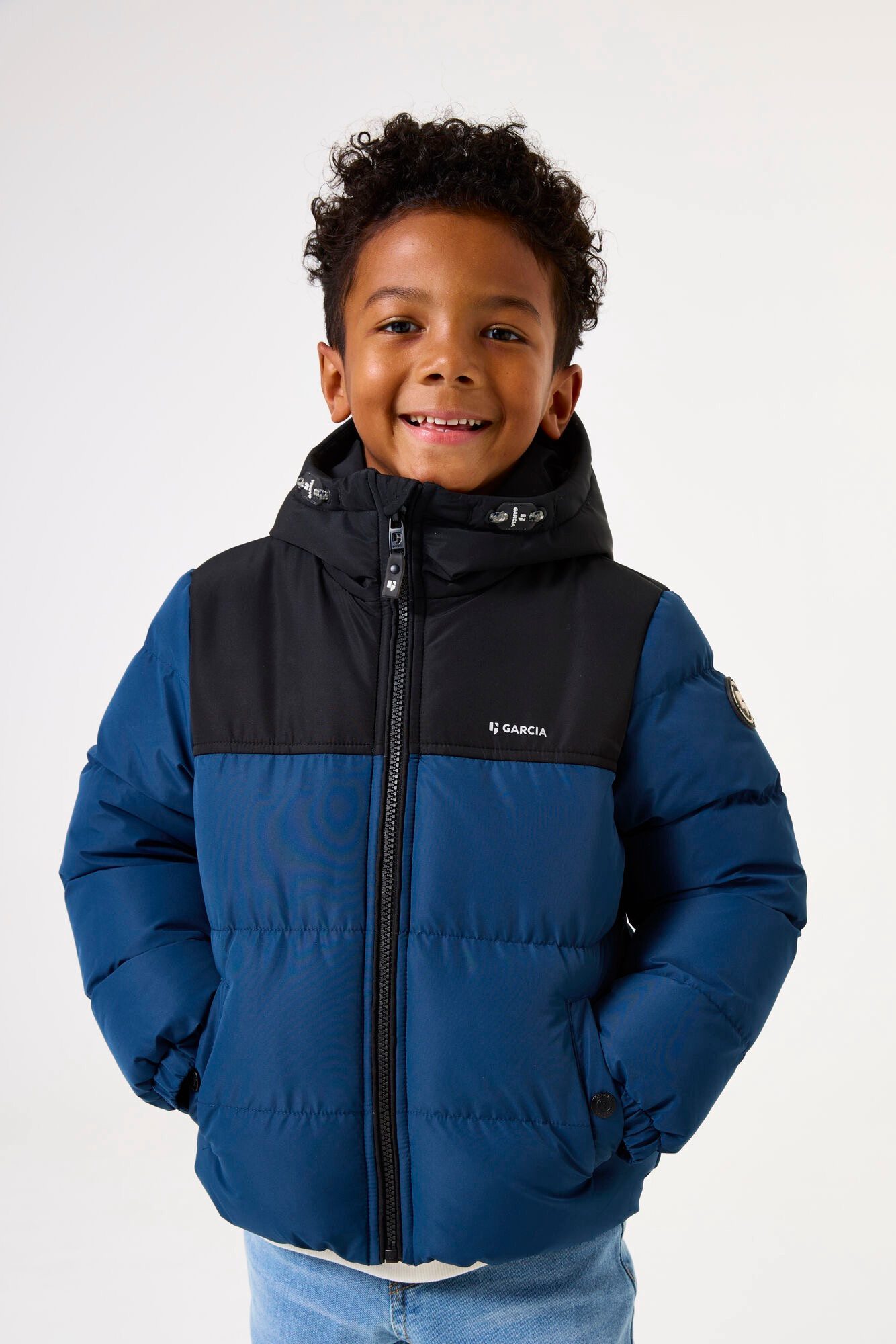 Garcia Steppjacke Blaue Pufferjacke (GJ550802_3076) – Bild 2 von 5
